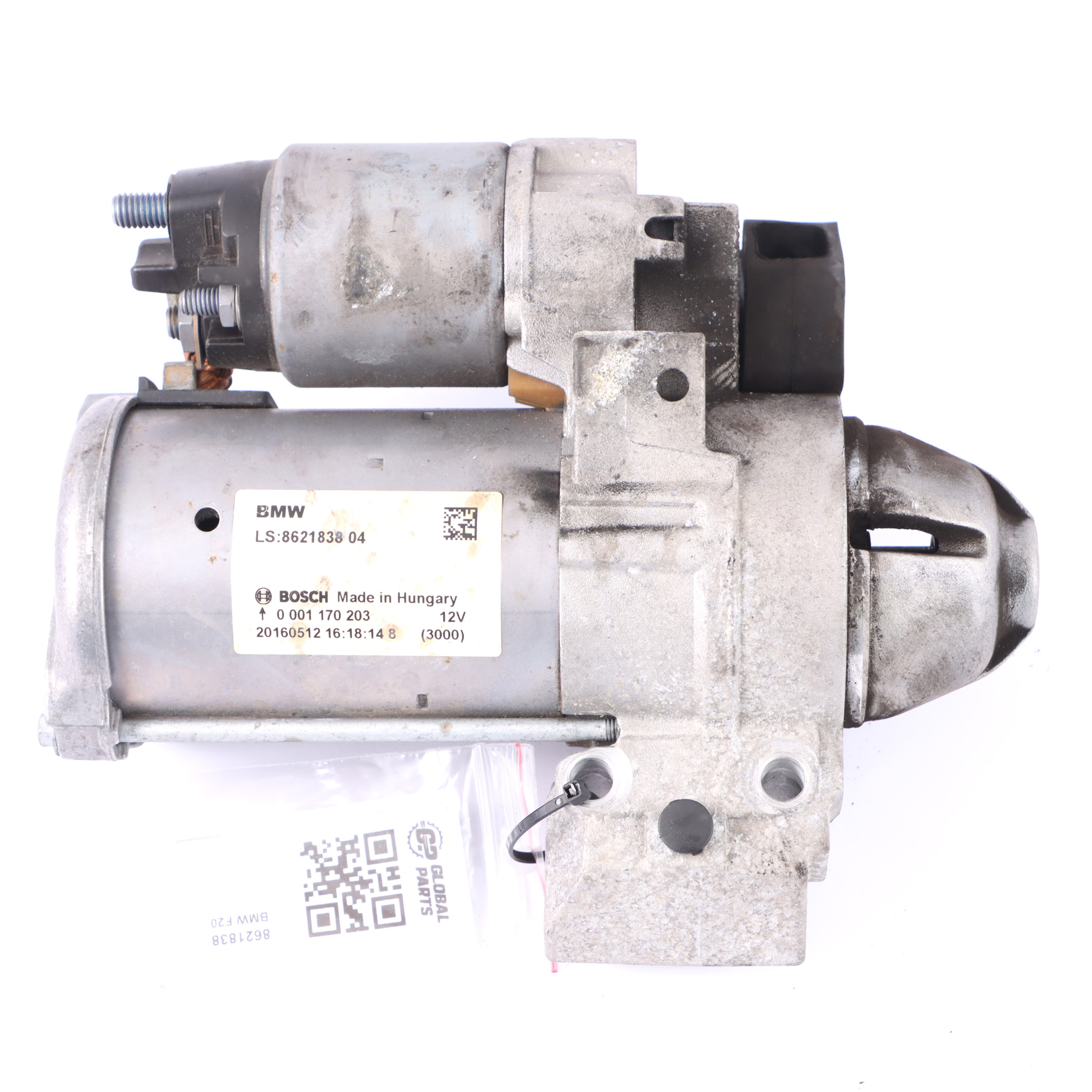 Starter BMW F20 F21 F30 F31 F32 F34 LCI Petrol B48 Starter Motor Bosch 8621838