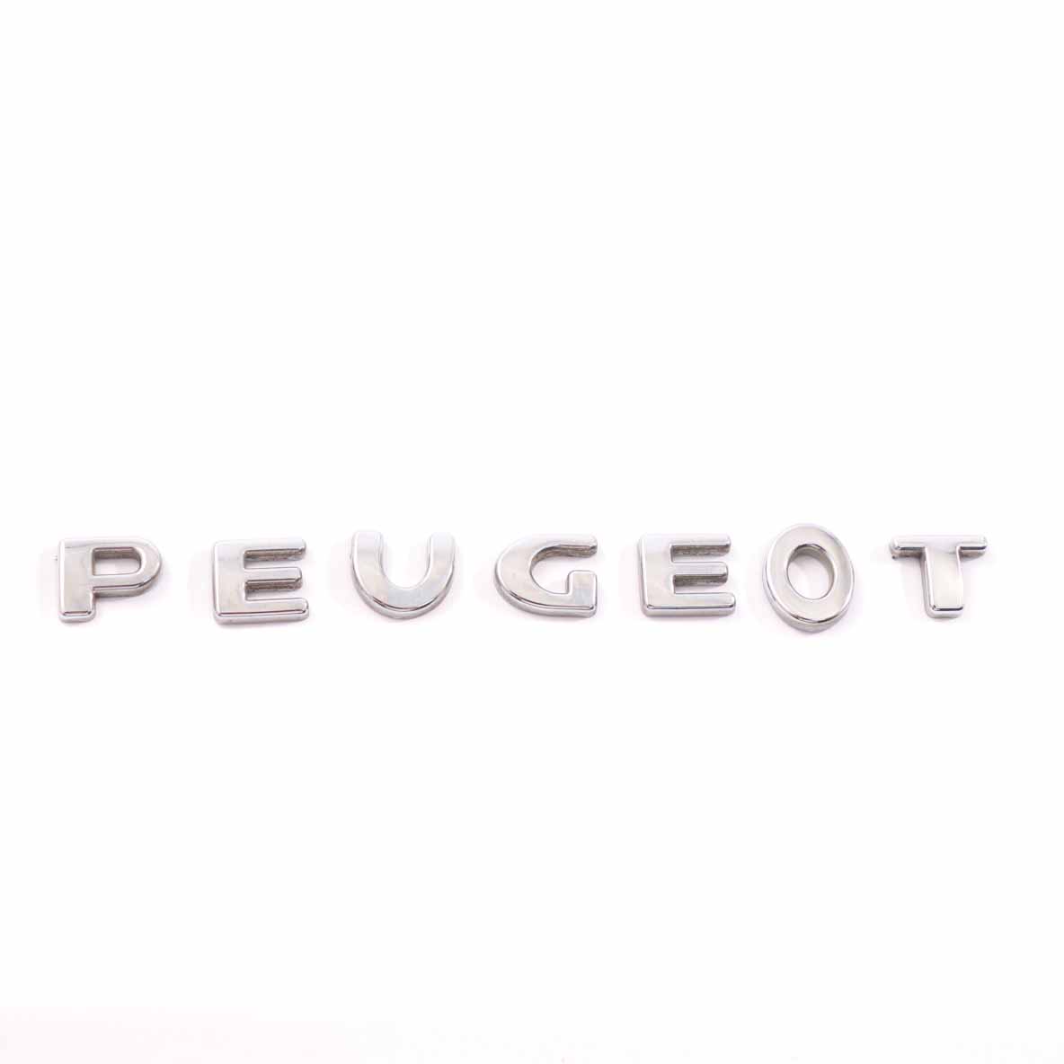 Peugeot 207 Trunk Emblem Rear Boot Tailgate Badge Logo Lettering Adhered 8665PW