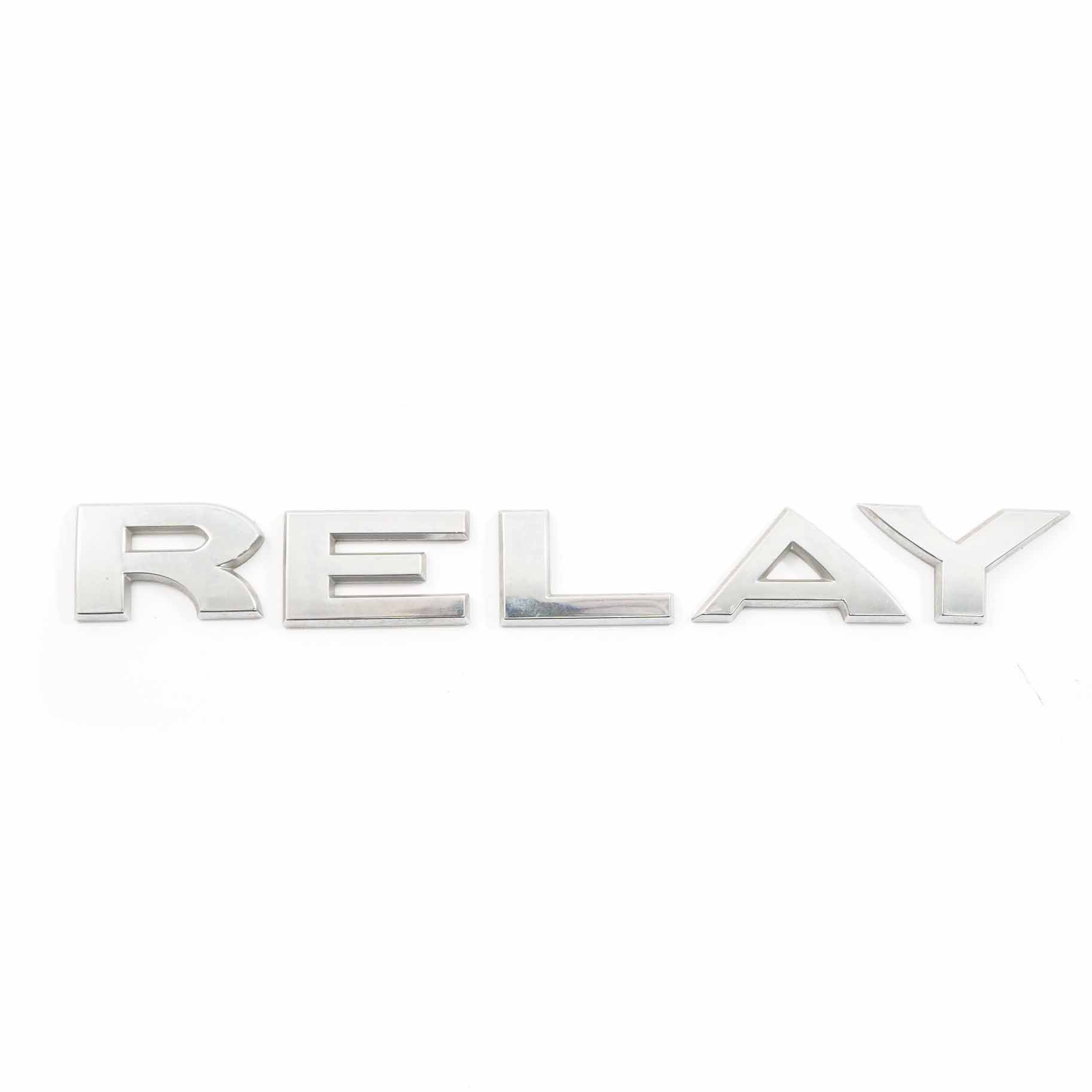 Citroen Relay Rear Door Trunk Tailgate Emblem Lettering Adhered Relay