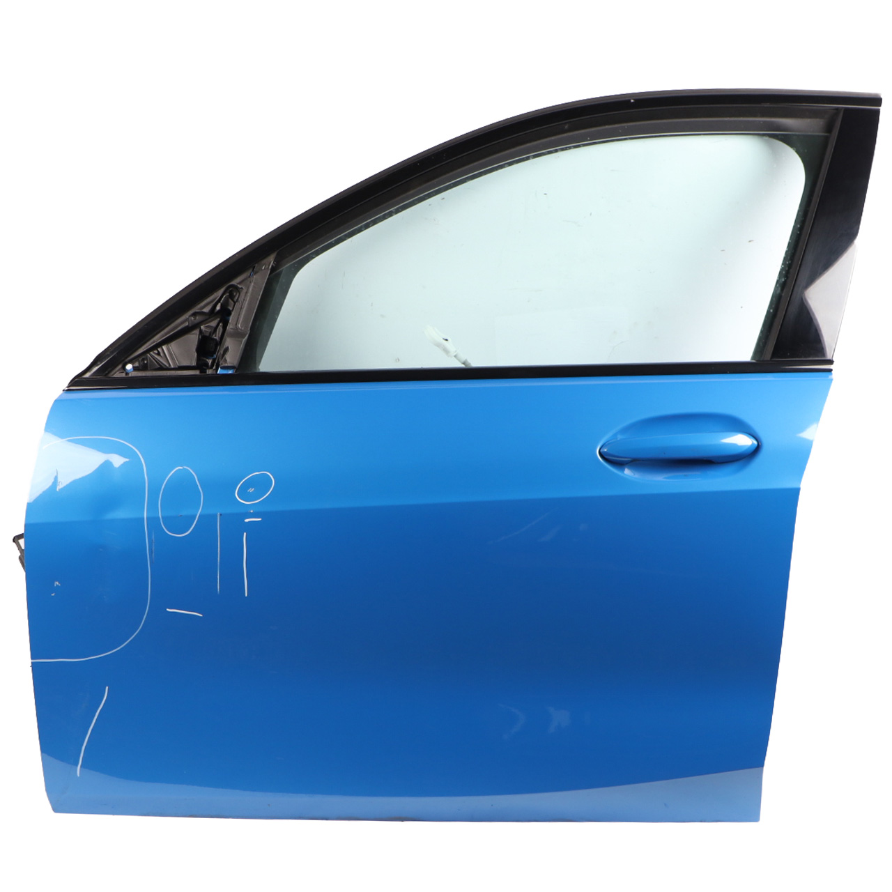 BMW F40 Front Left Door N/S Misano Blue Metallic - C1D