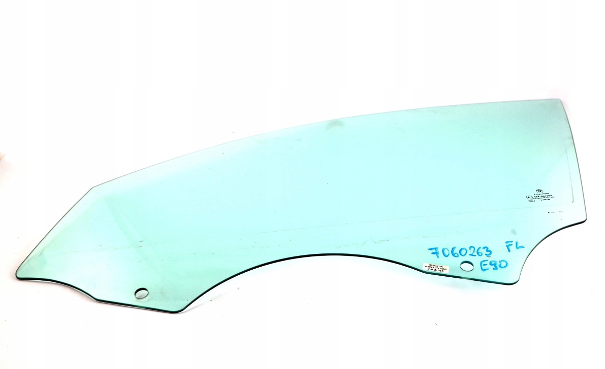 BMW 3 Series E90 E91 Front Left Door N/S Window Glass AS2 Green