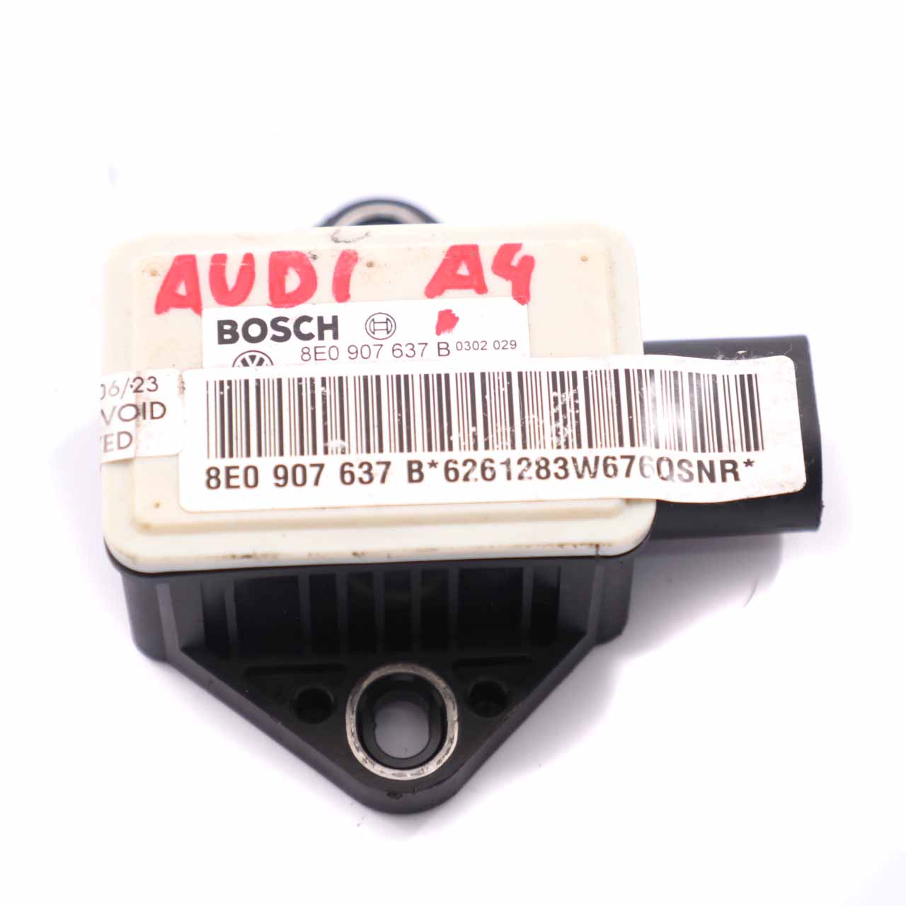 Audi A4 B7 YAW Sensor ESP Rotation Rate Acceleration Control Unit 8E0907637