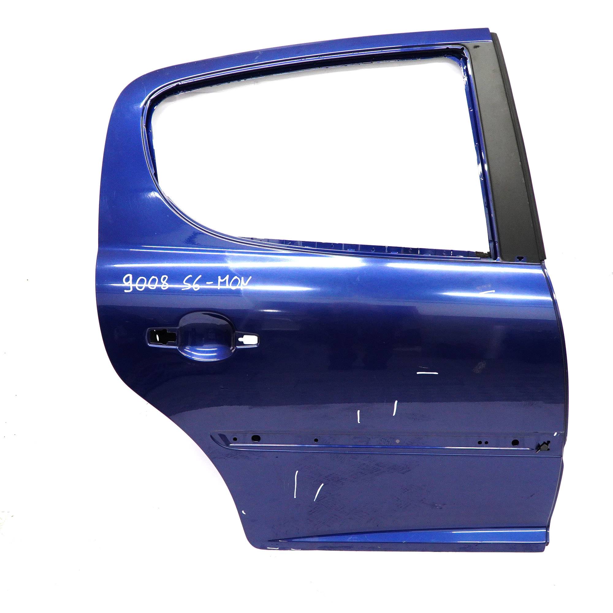 Peugeot 207 Door Rear Right O/S 5-Door Version Montebello Blue - KPL