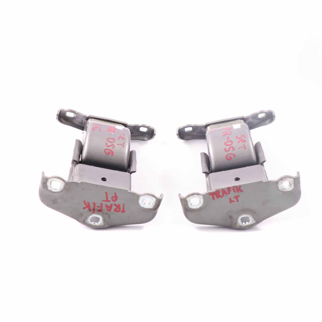 Upper Door Hinge Renault Trafic III Rear Left Right Check Strap Set Oyster Grey