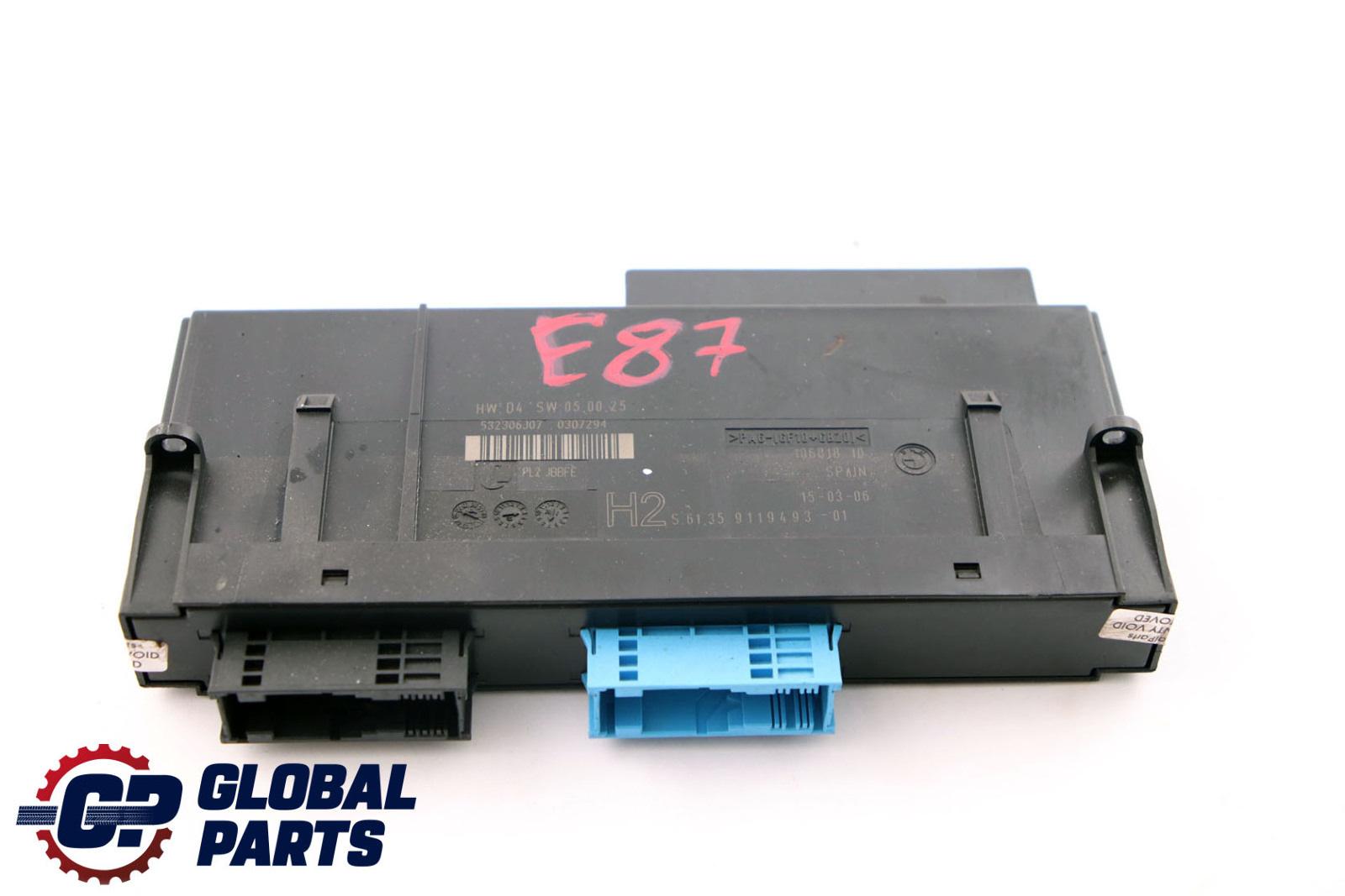 *BMW 1 er E87 ECU Steuergerät Einheit H2 PL2 JBBFE 69119493