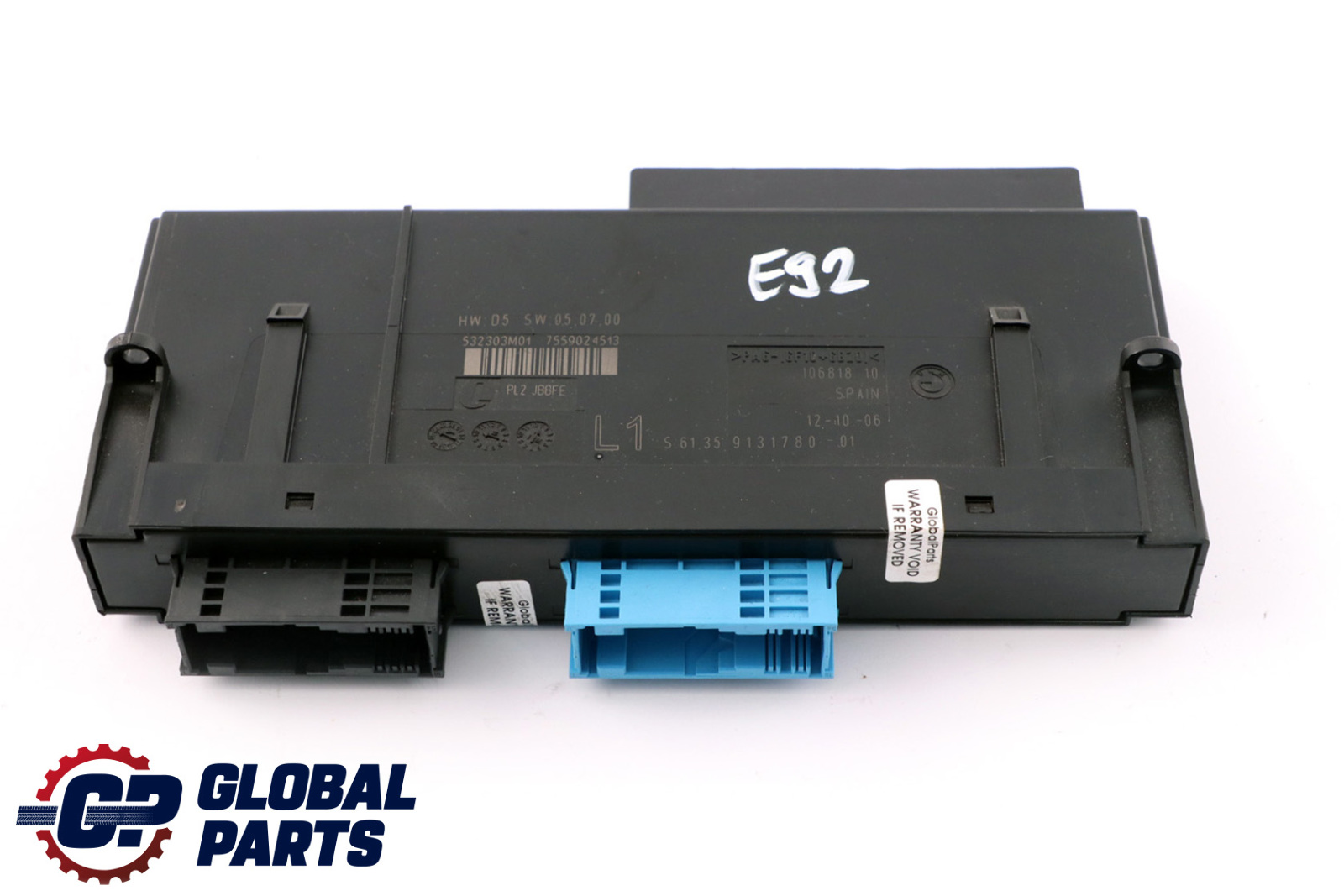 BMW 3 Reihe E92  ECU BODY CONTROL MODULE L2 Steuergerat 9131780