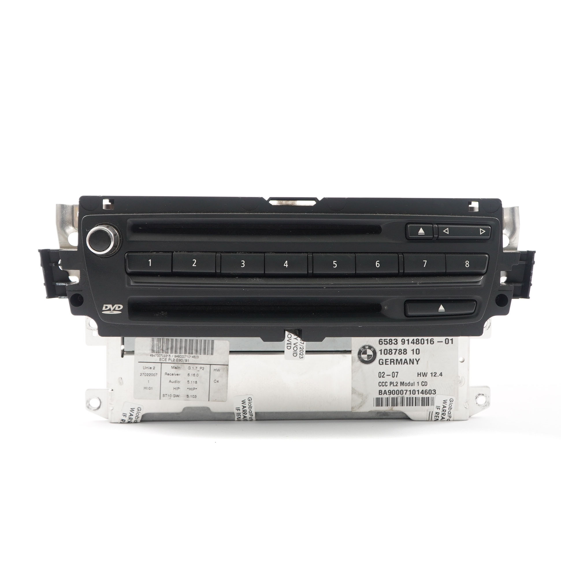 BMW E90 E91 E92 Professional CCC DVD Navigationssystem Controller 9148016