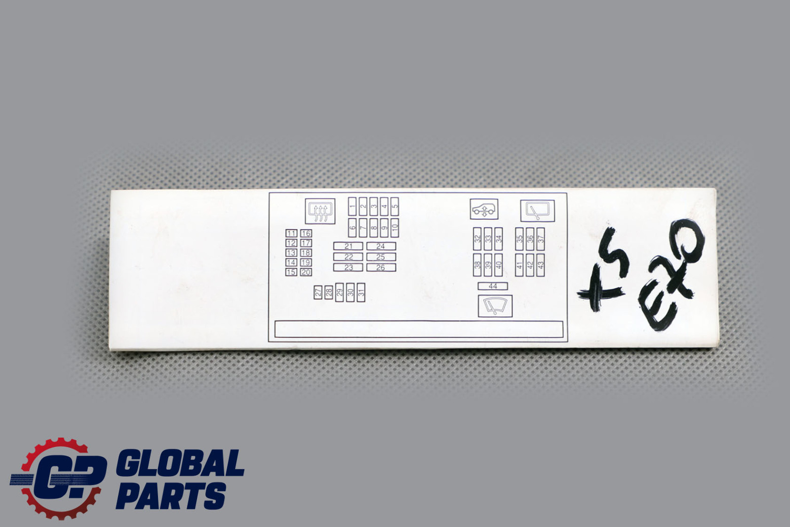 BMW X5 E70 Fuse Box Map Grouping 9160591