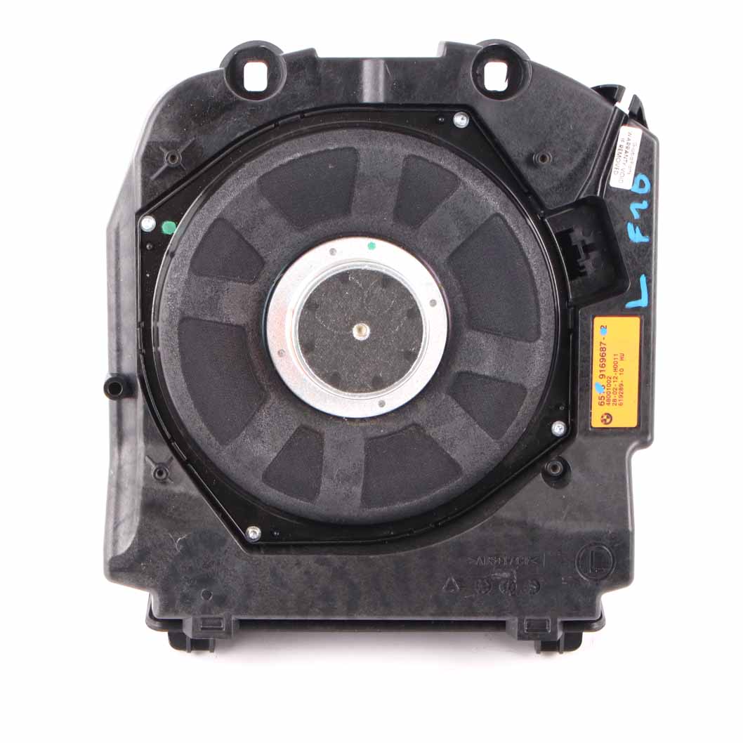 Central Speaker BMW F10 F11 Left N/S HiFi Subwoofer Bass Harman Kardon 9169687