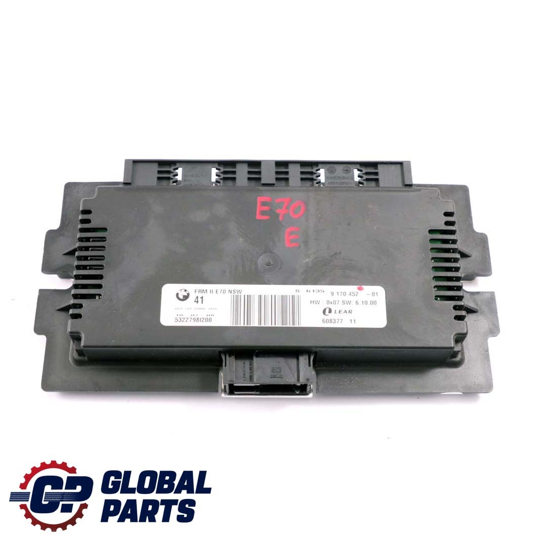 BMW X5 Series E70 Footwell Light Control Module Unit LEAR FRM II NSW 9170452