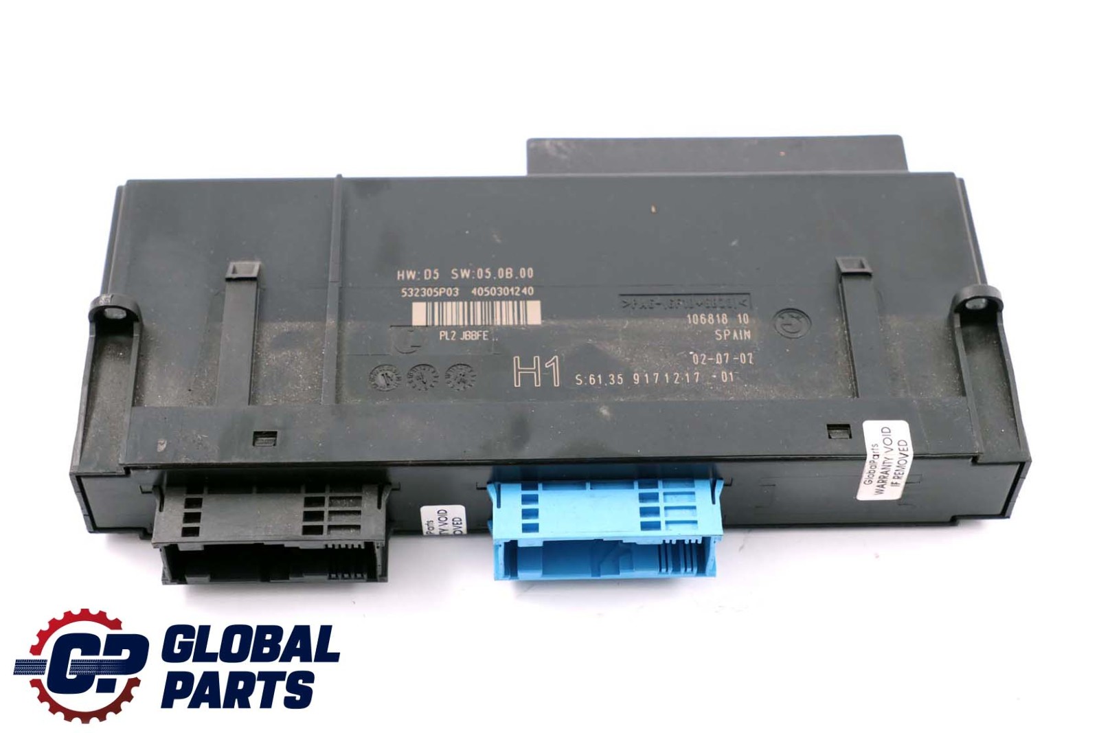 BMW E93 Cabrio Body Control Modul Steuergerät H1 PL2 JBBFE  9171217