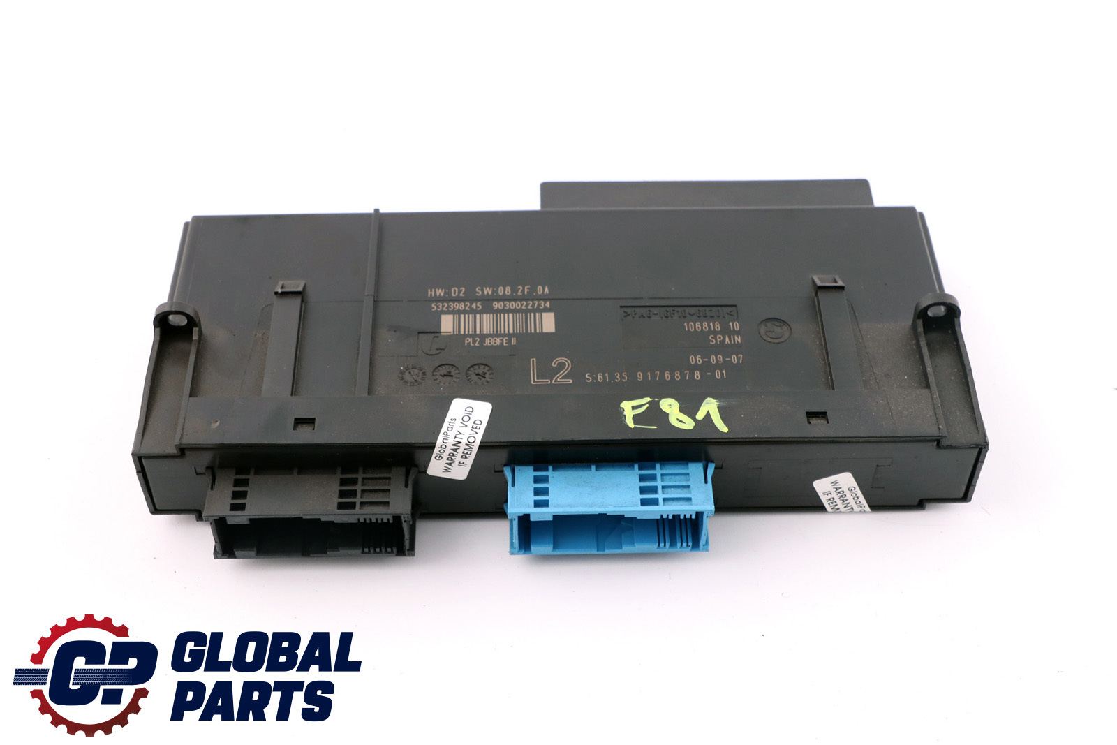 BMW 1 Reihe e81 ECU BODY CONTROL MODULE L2 Steuergerat 61359176878 9176878