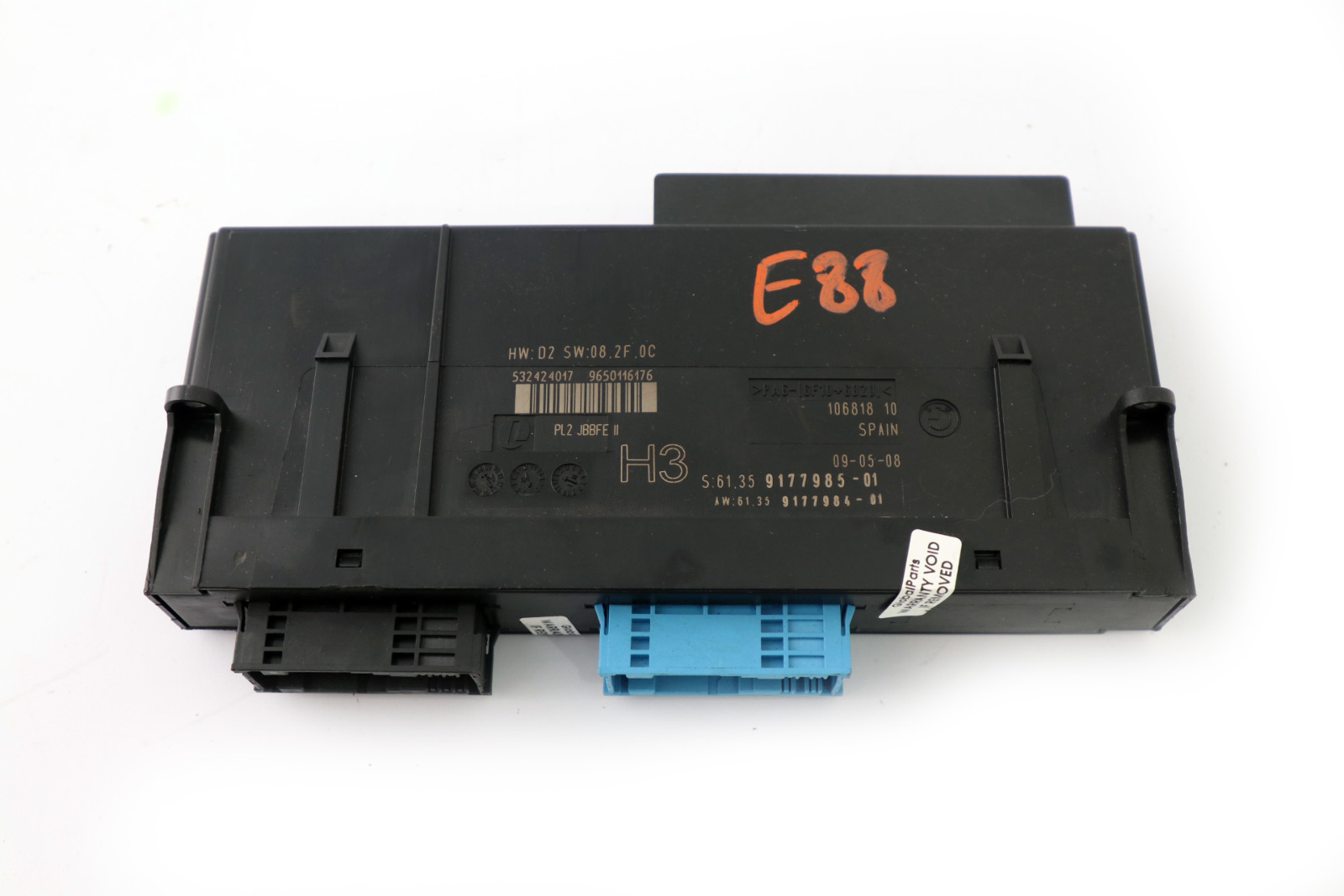 BMW 1 Series E88 ECU Body Control Module H3 Junction Box 9177985