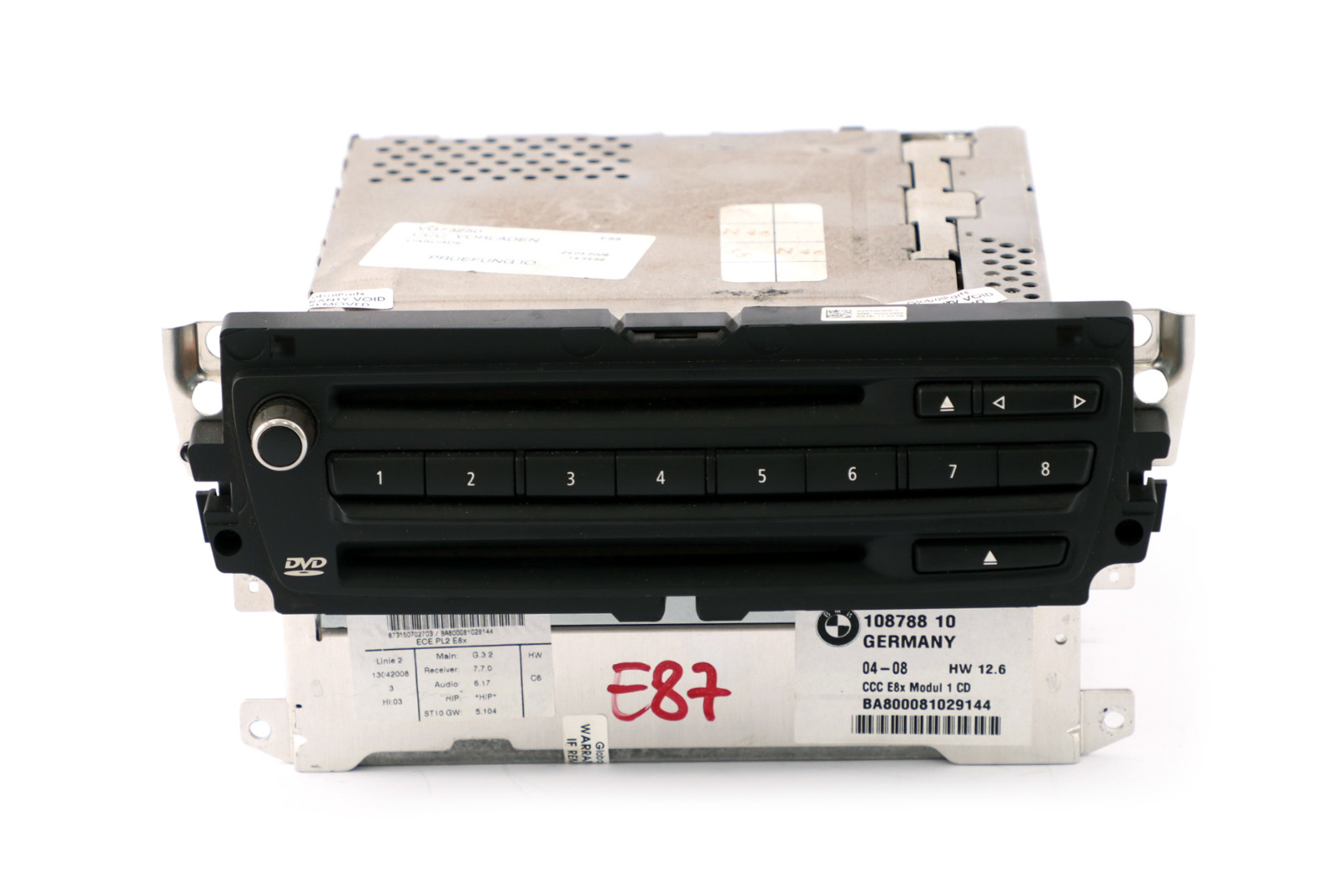 BMW 1er E87 LCI CCC CD Professional Navigationssystem Controller 9185532