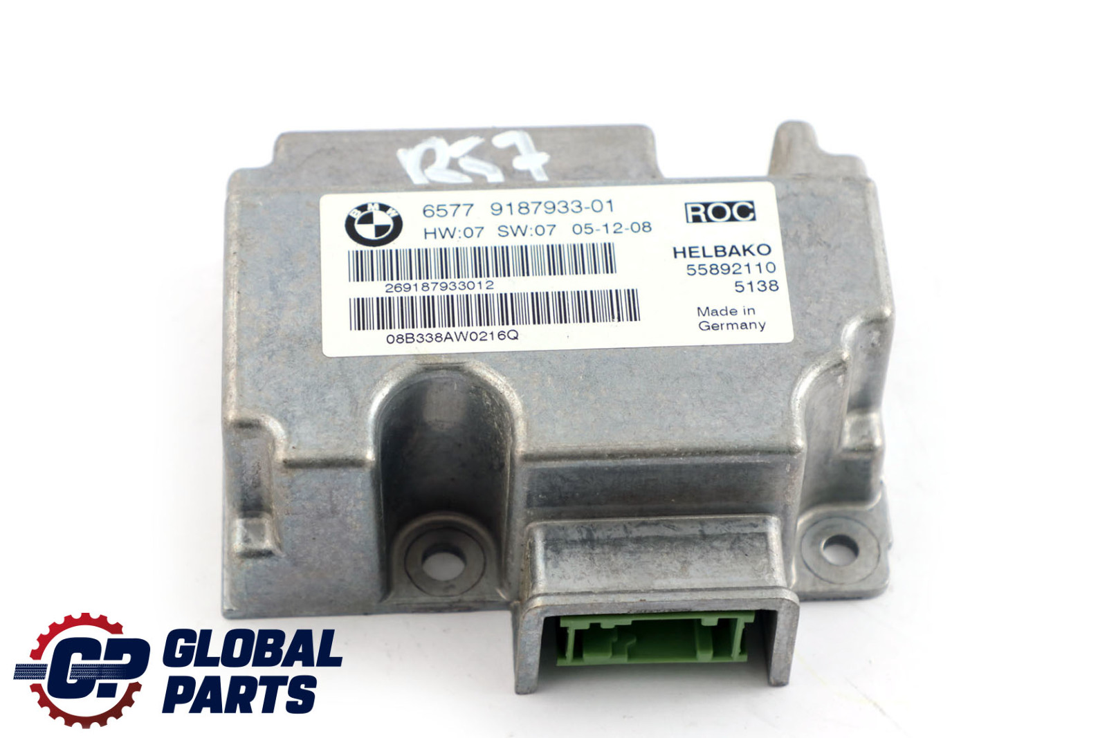 BMW 1 3 Series E88 E93 Mini Cabrio R57 Rollover Control Module Unit 9187933