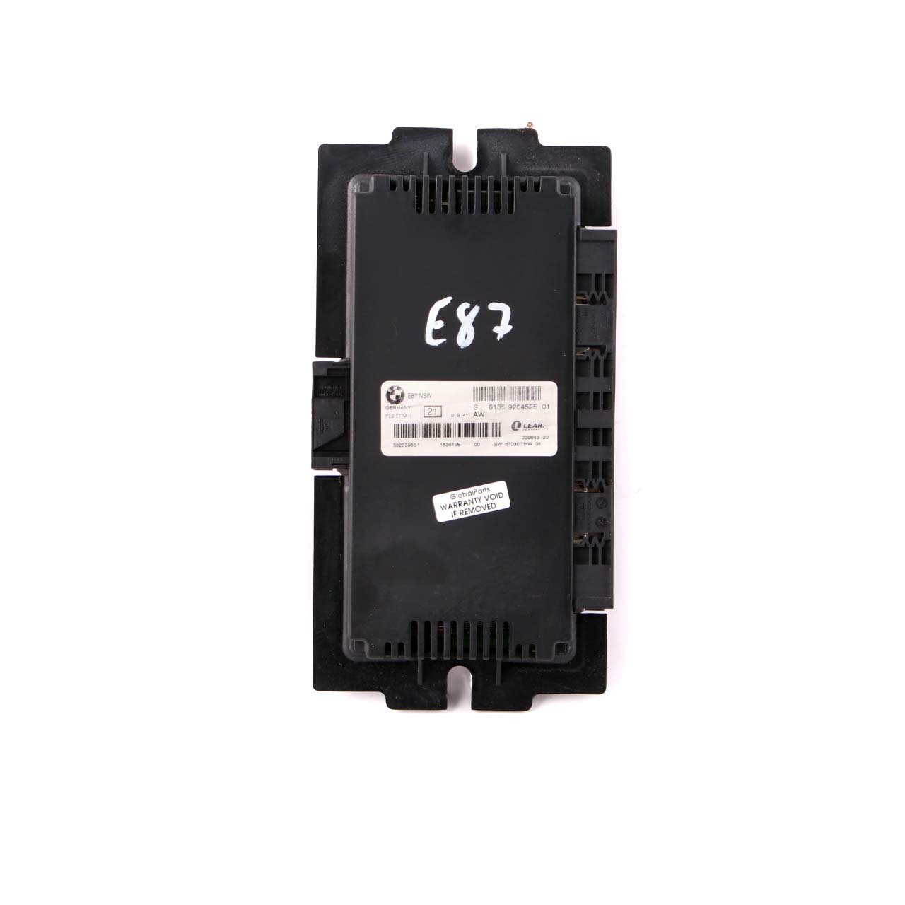 BMW 1 er E87 Steuergerät ECU Lichtmodul NSW PL2 FRM II Lear 9204525