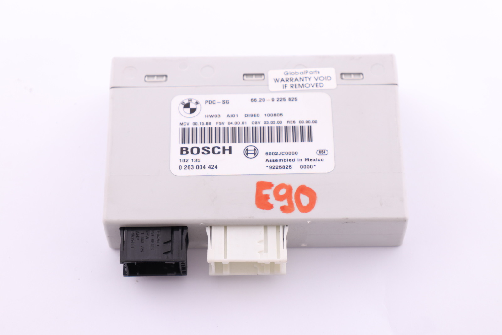 BMW E81 E82 X1 E88 E87 E90 E91 E92 Steuergerät Modul Einparkhilfe PDC 9225825