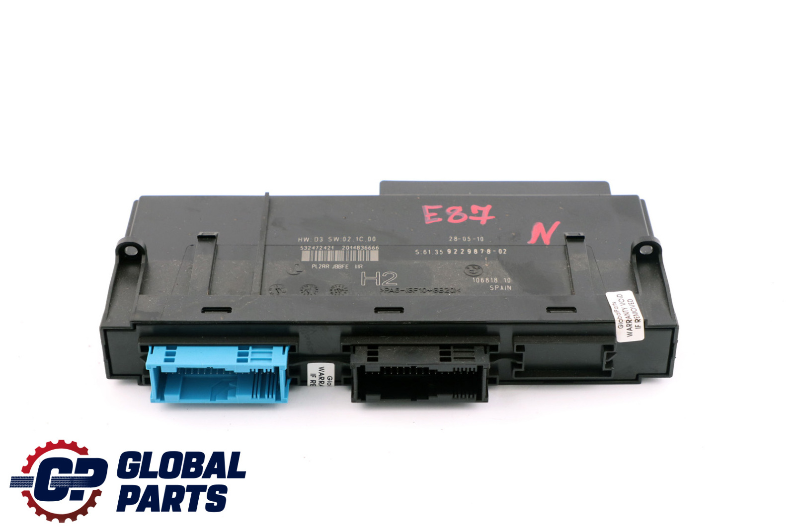 BMW 1 Series E87 LCI ECU Body Control Module Junction Box H2 9229878