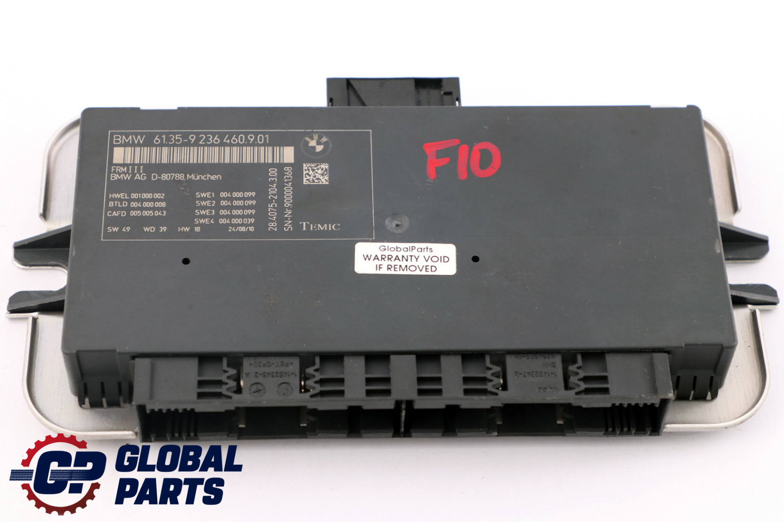 BMW F10 Fußraumleuchte Modul Steuergerät ECU FRM III 9236460