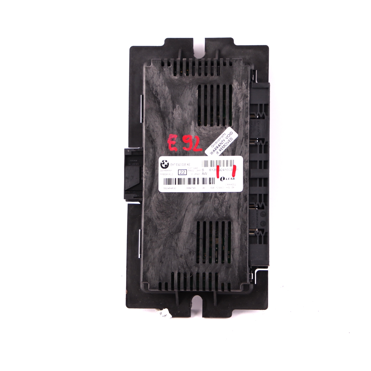 BMW 3 Series E92 Light Control Footwell Module ECU Unit FRM3R PL2 Lear 9241003