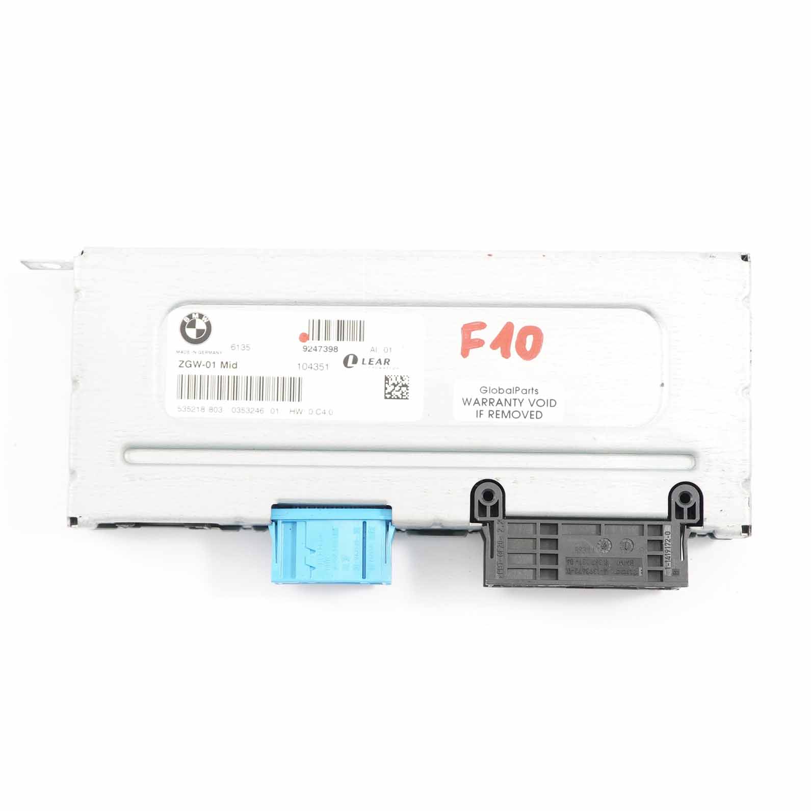 Karosseriesteuergerät BMW F01 F10 F11 Modul ZGW-01 9247398