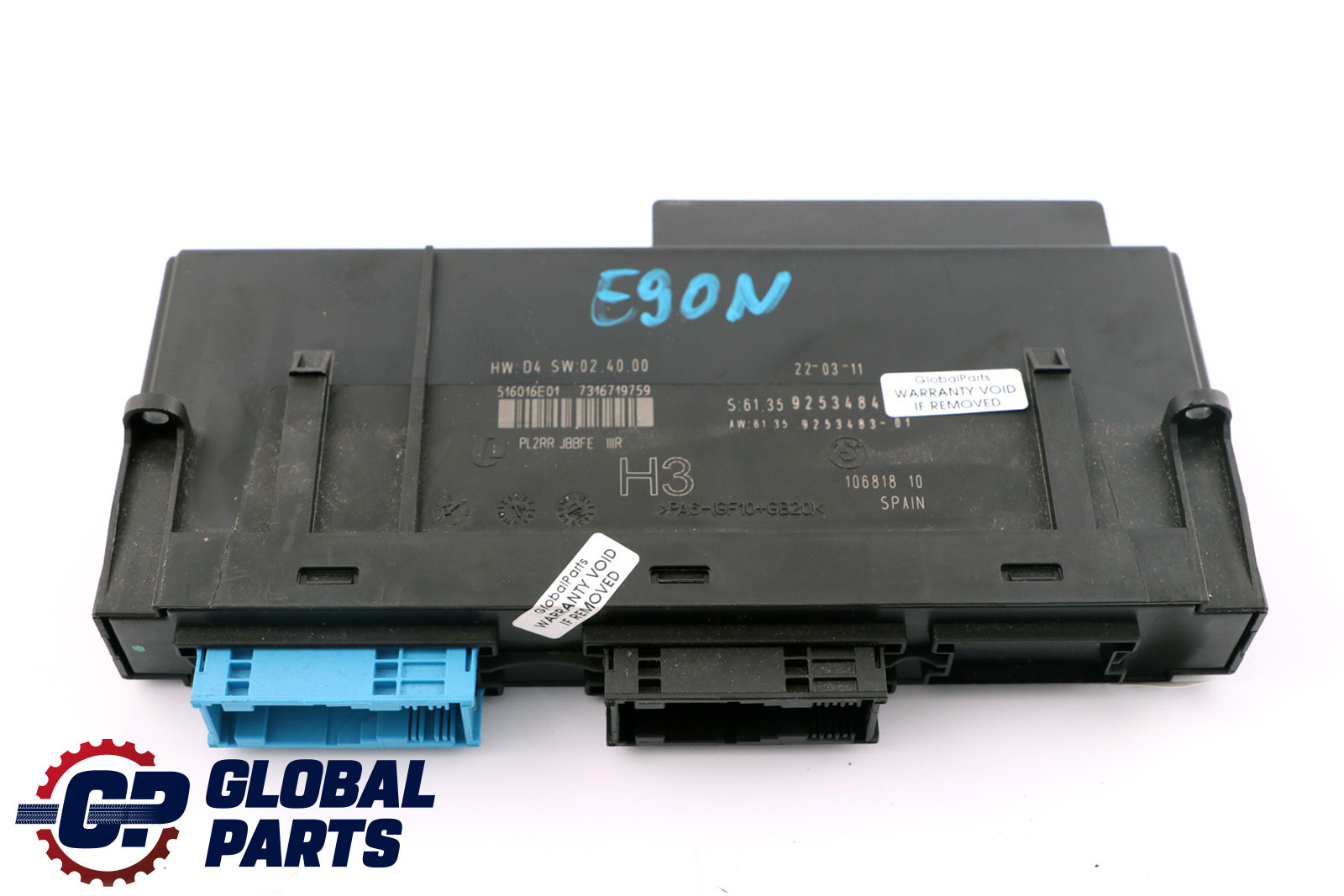 BMW E90 LCI ECU Body Control Module H3 Junction Box 61359253484 9253484