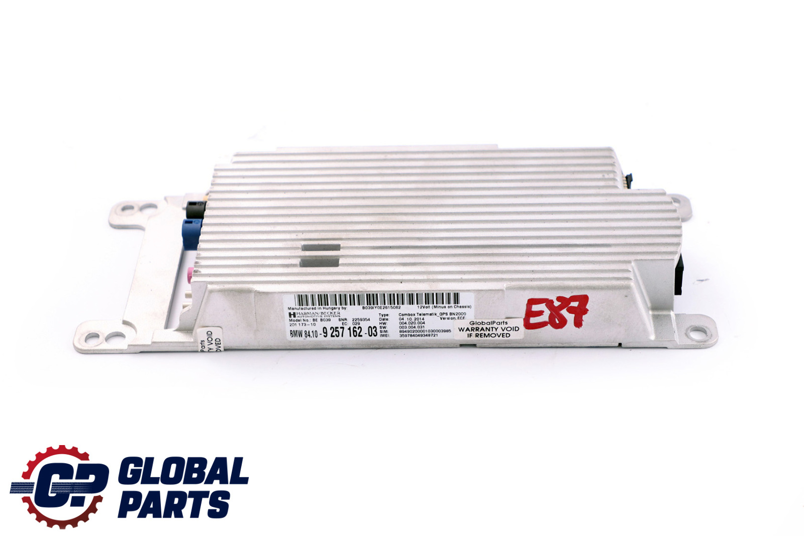 BMW E81 E87 E90 E91 LCI Combox Telematik GPS Modul 9257162