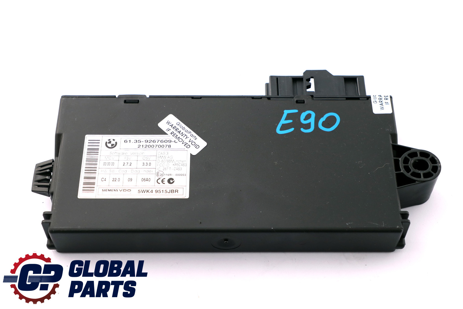 BMW E60 E87 E90 CAS 3 Schlüssel Lesemodul Steuergerät 9267609