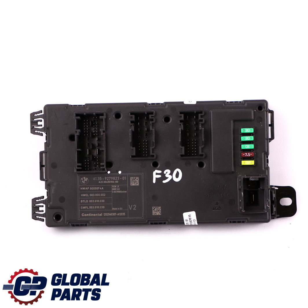 BMW 3 Series F30 REM Rear Electronic Module Fuse Box Control 9279823