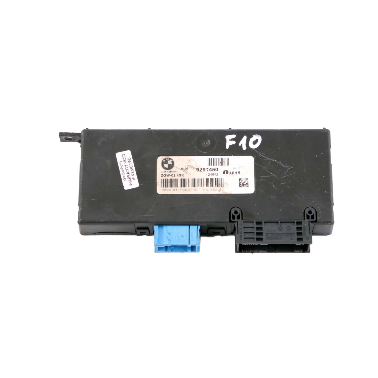 BMW F10 Central Gateway Modul ECU Steuergerät LEAR ZGW-02 4SK 9291450