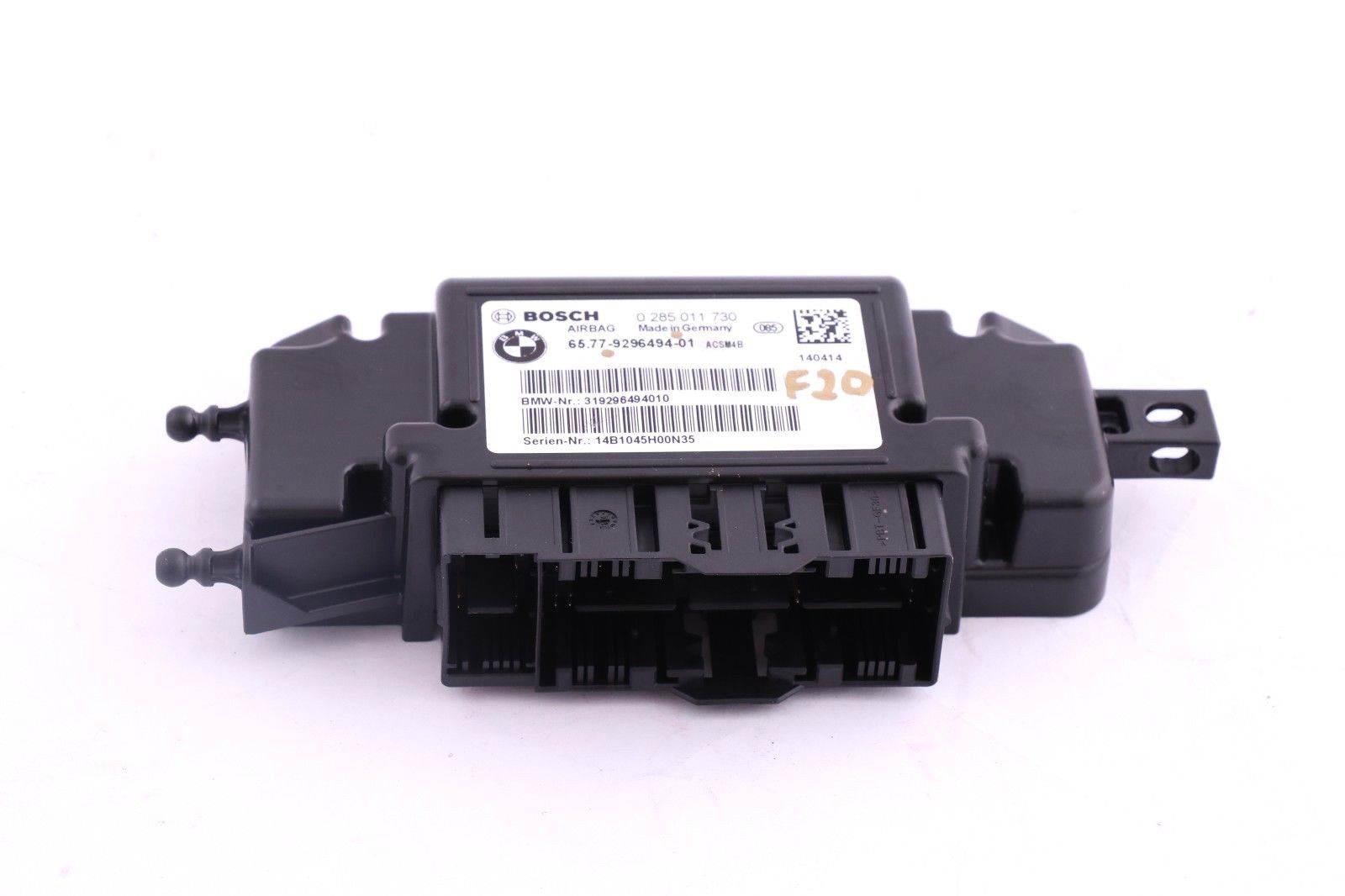 BMW F20 F21 F22 F30 F31 F32 Steuergerät Airbag Ecu 9296494