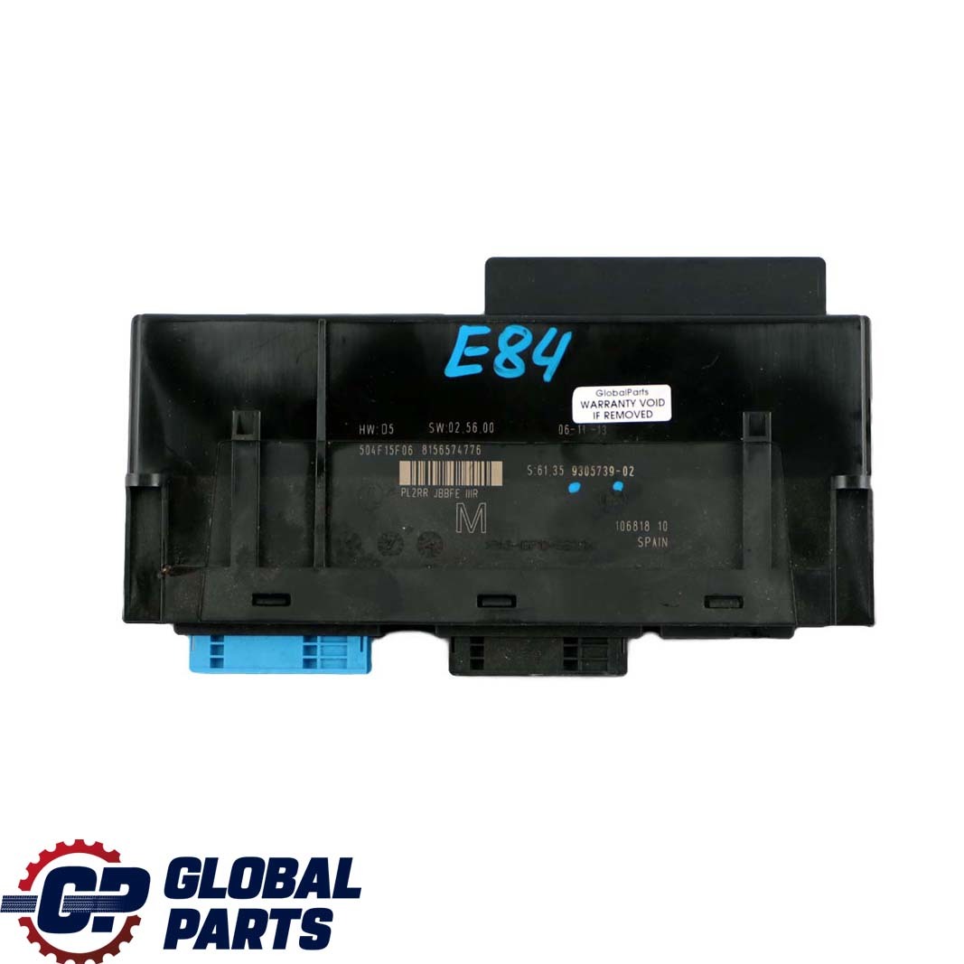 BMW E84 ECU Body Control Modul M PL2RR JBBFE IIIR Junction Box 9305739