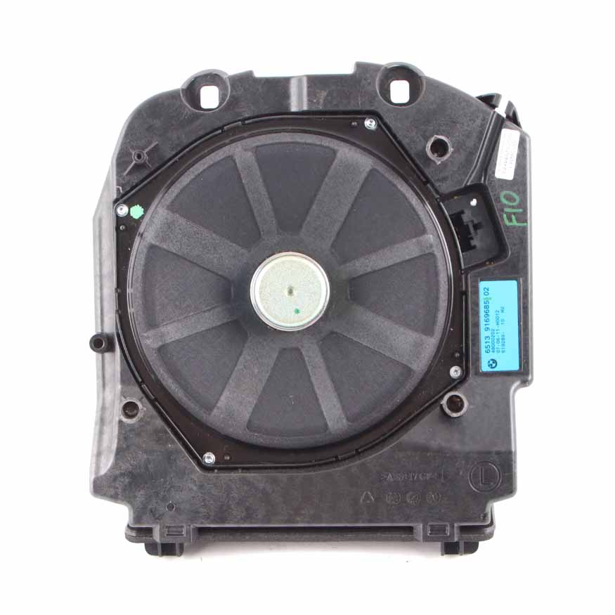 BMW F10 F11 Central Speaker  Left Subwoofer Bass Speaker 9169685