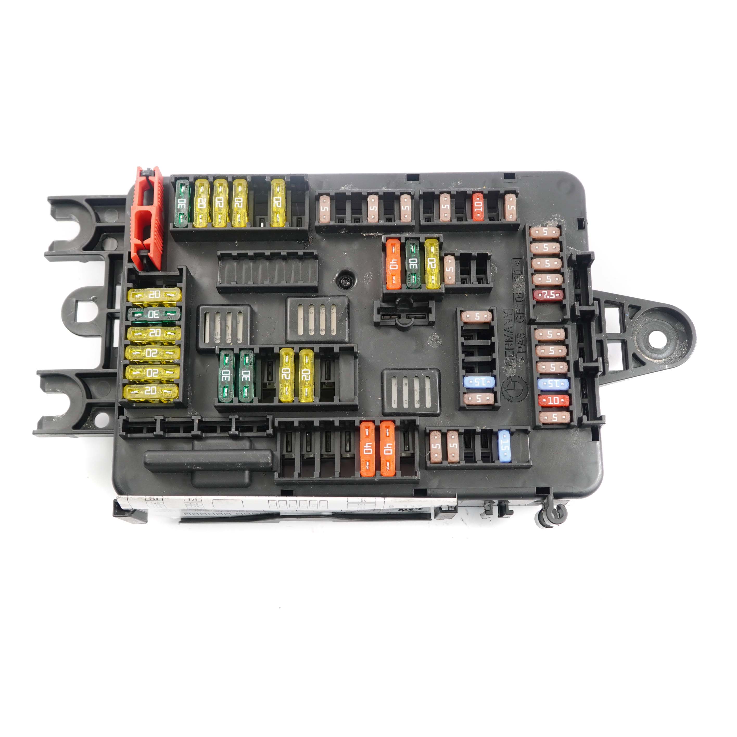 BMW 1 2 3 Series F20 F22 F30 Rear Electric Power Distribution Fuse Box 9337880