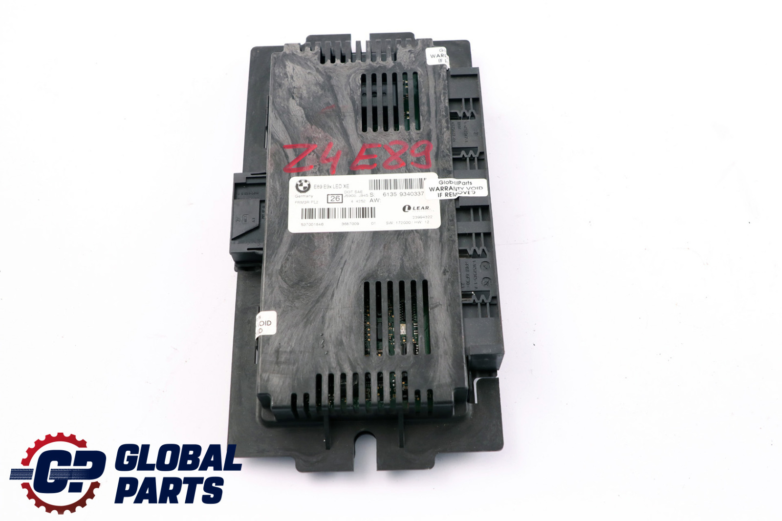 BMW Z4 E89 LED Xenon Footwell Luz Módulo Unidad de Control ECU FRM3R 9340337