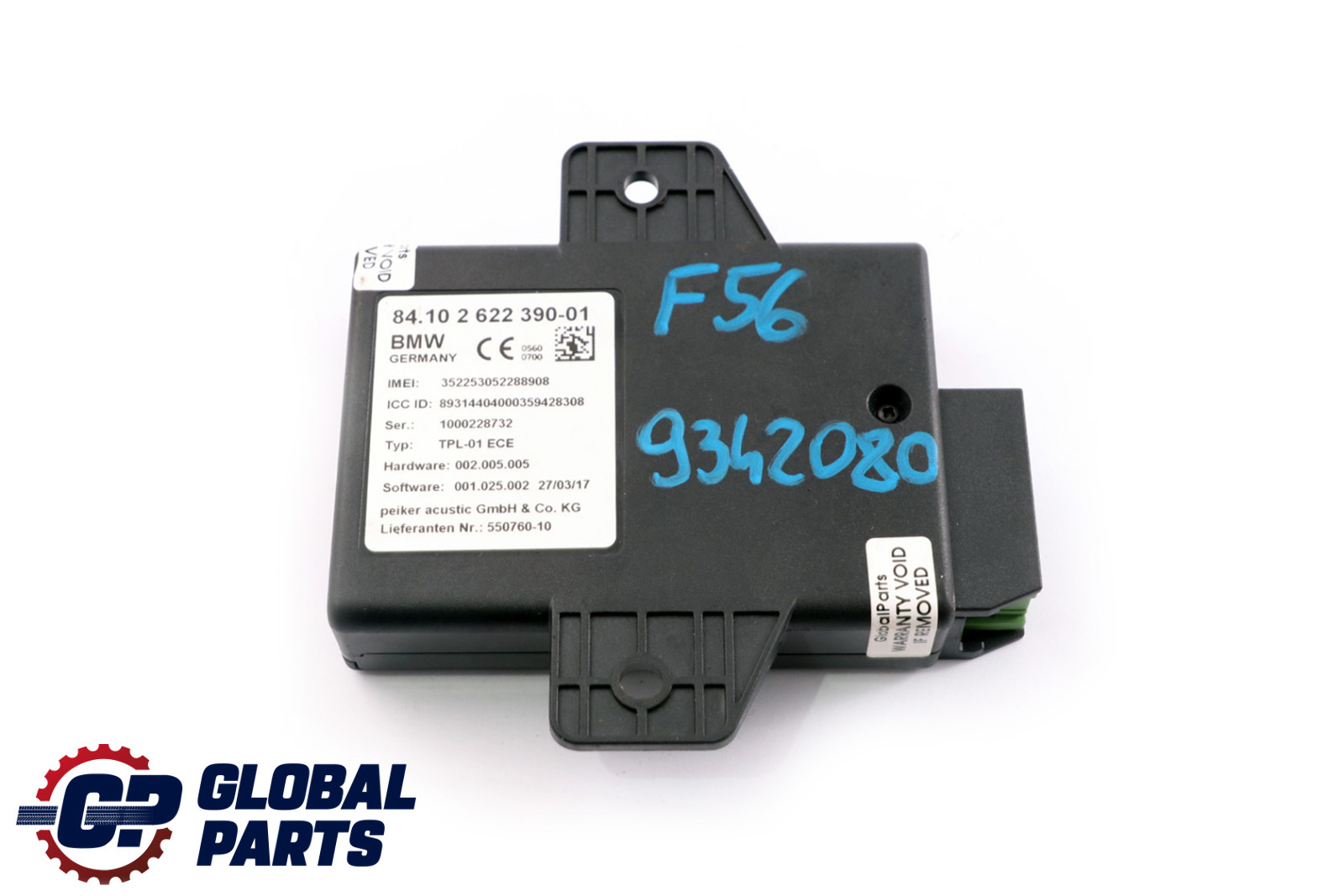 BMW Mini Cooper F55 F56 F57 F60 Telematics Control Unit Module 2622390