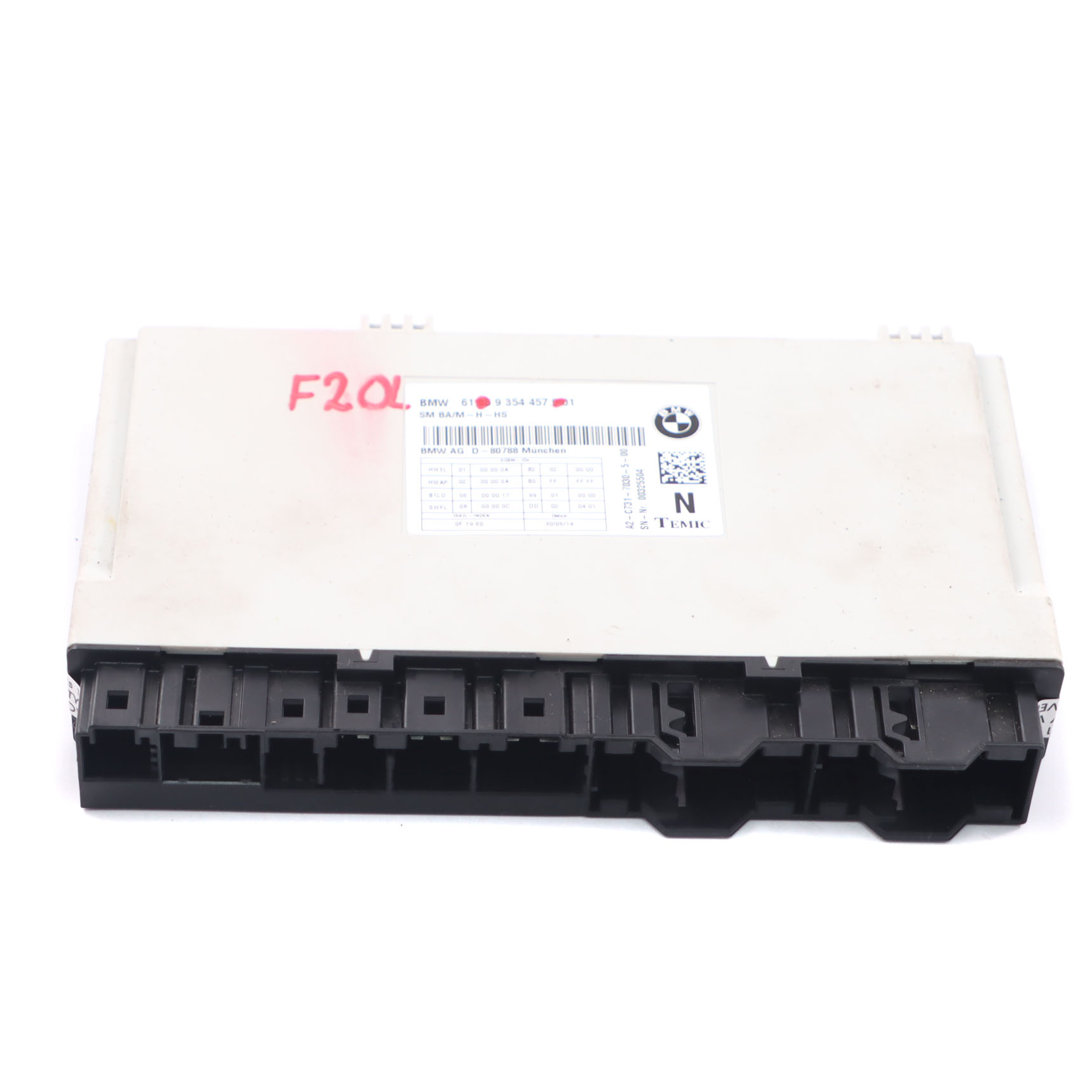 BMW F20 F30 F31 F32 Vordersitz Steuergerät Modul ECU 9354457