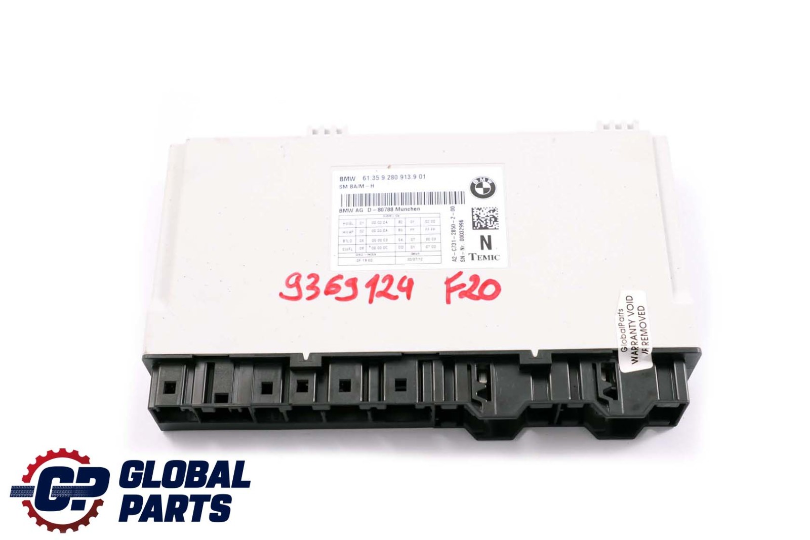 BMW F10 F20 F30 Vordersitz Steuergerät Modul Speicher 9280913