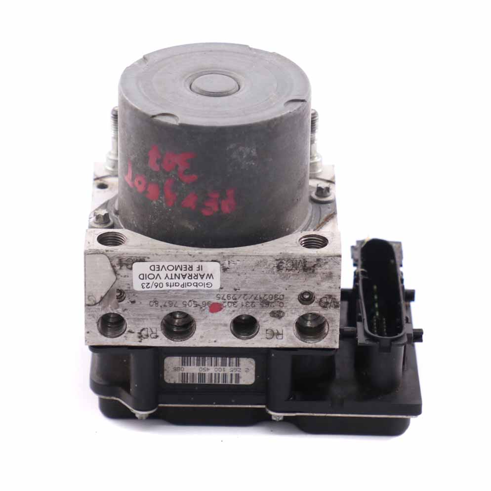 Peugeot 307 Brake Pump ABS Module Hydraulic Braking Control Unit 9650576780