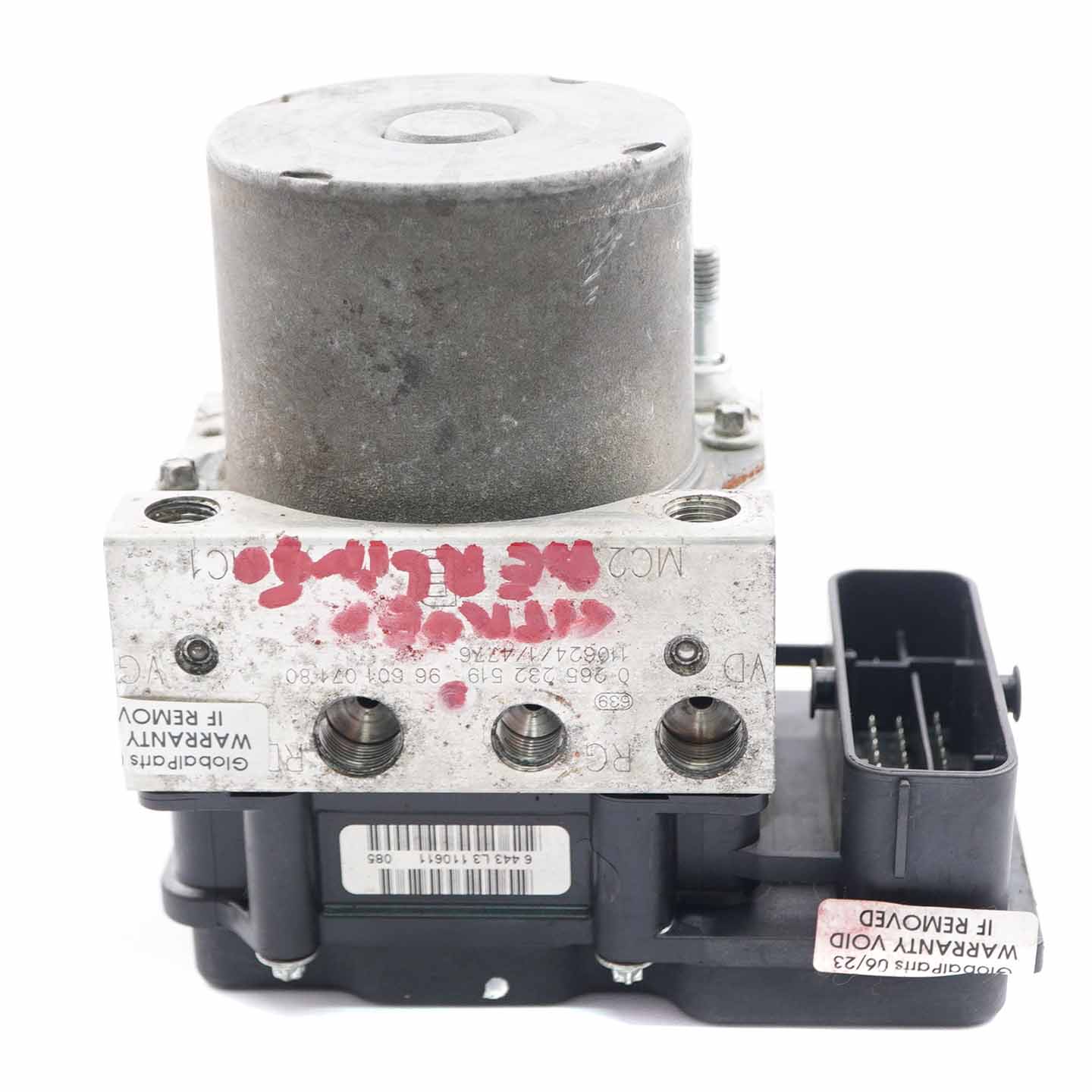 Citroen Berlingo 1.6 HDI Brake Pump ABS Module Hydraulic Control Unit 9660107180