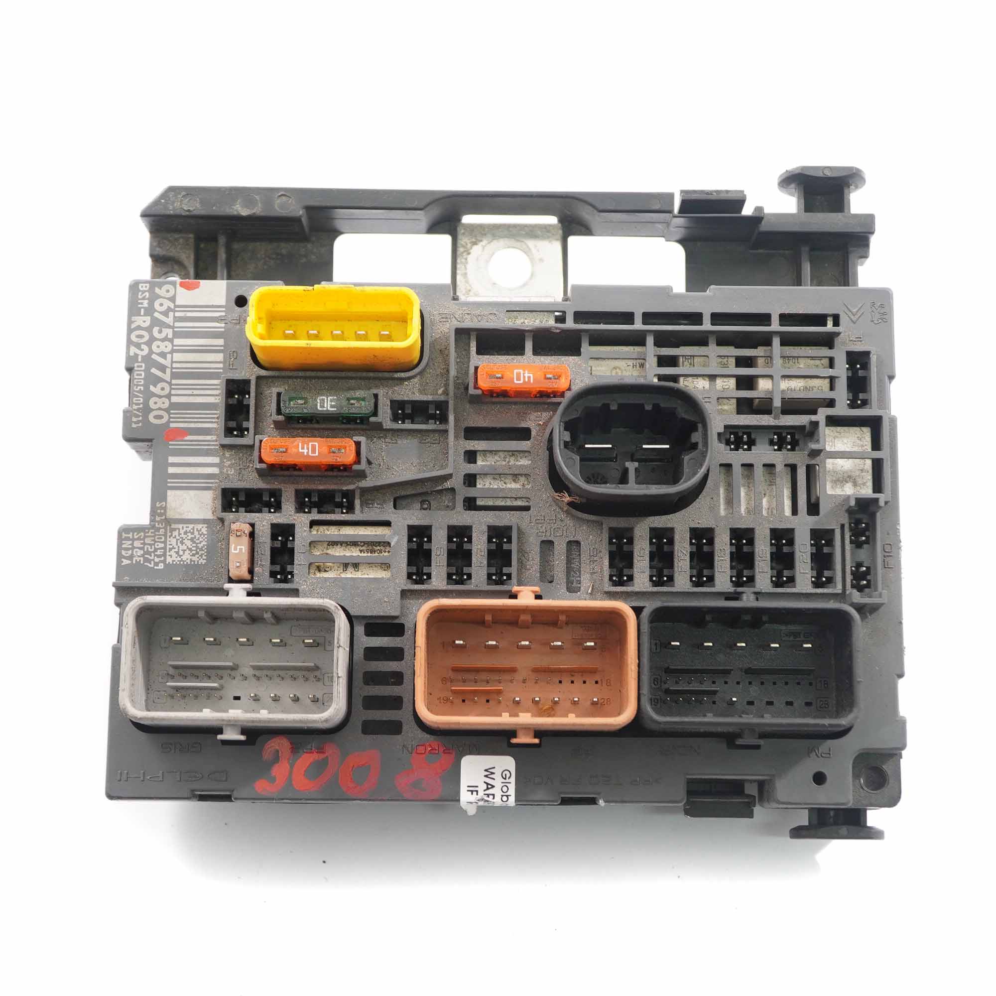 Peugeot 3008 Body Control Comfort Unit Module BSI Fuse Box 9675877980