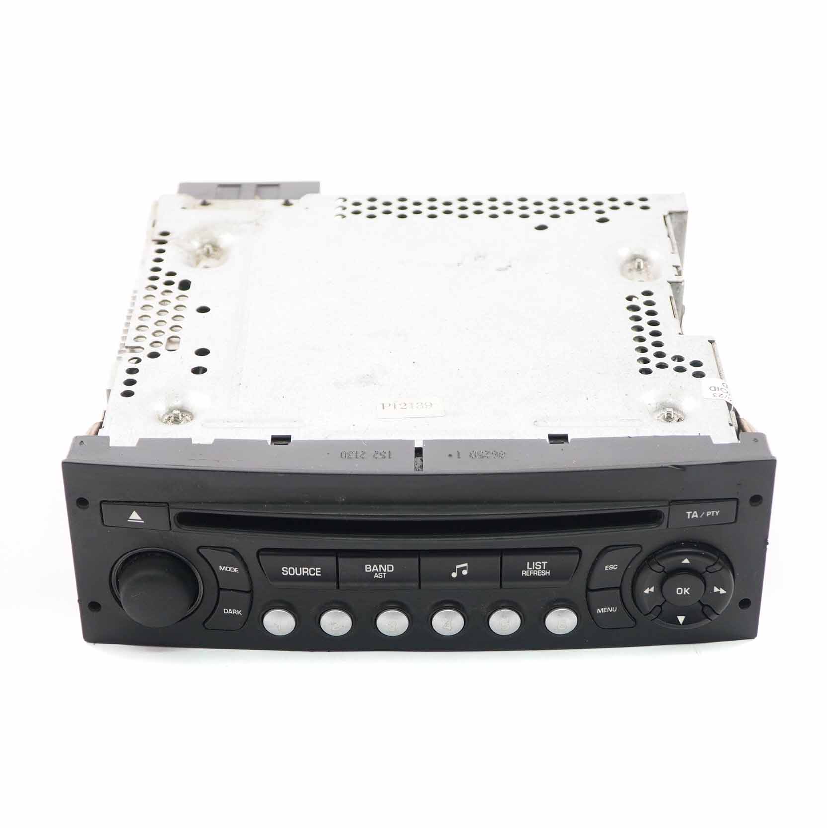 Peugeot 307 CD-Player Radio-Stereo-Hauptgerät 96766518XT00