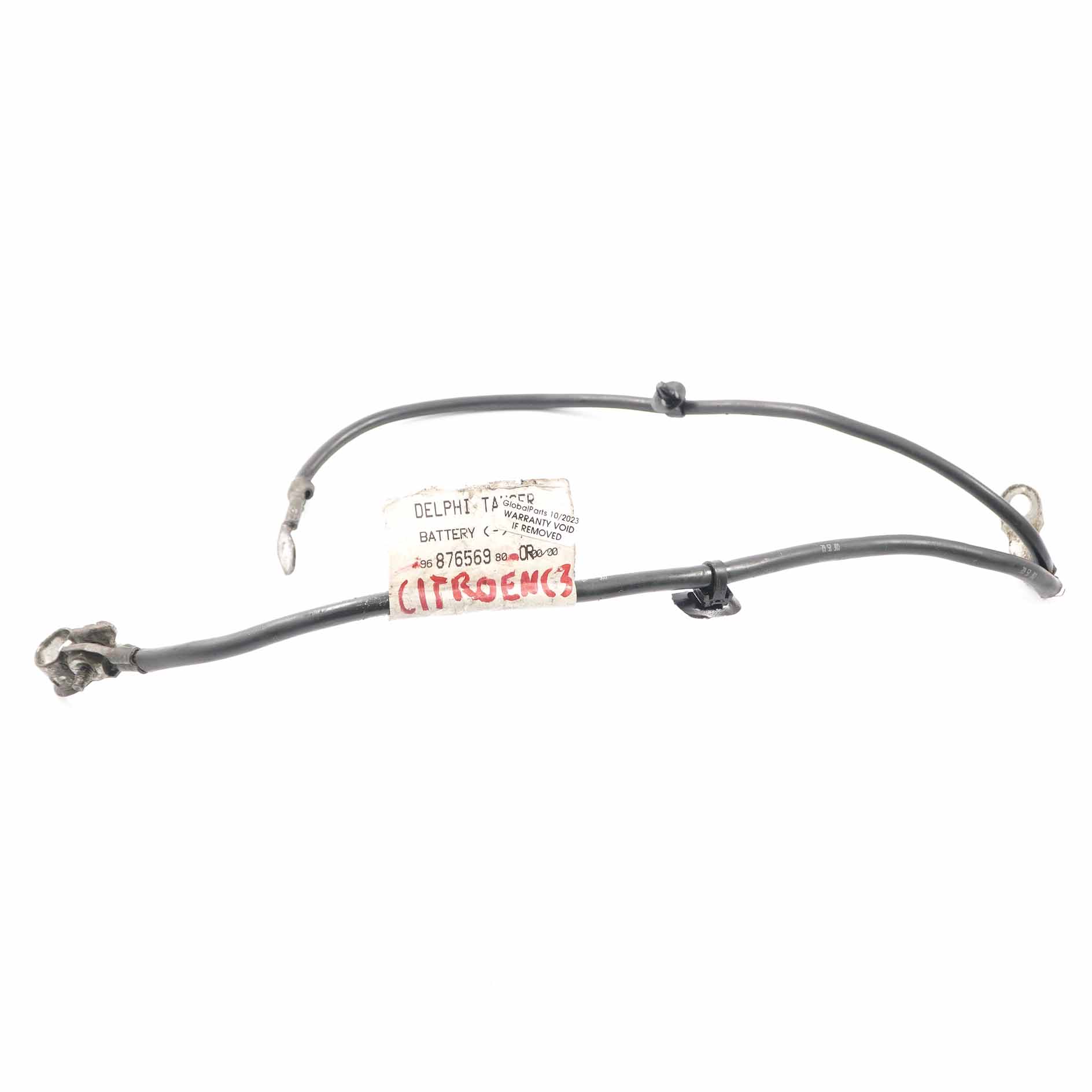 Citroen C3 Picasso Negative Battery Terminal Cable Wiring Lead 9687656980