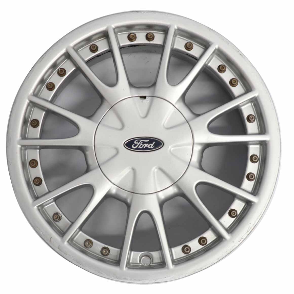 Ford Puma Silver Alloy Wheel Rim 15" 6J ET:34 96SX1007JA