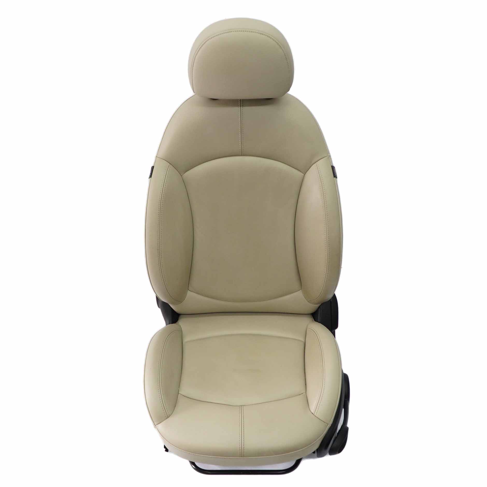 Front Seat Mini Cooper R60 Sport Heated Left N/S Leather Gravity Polar Beige