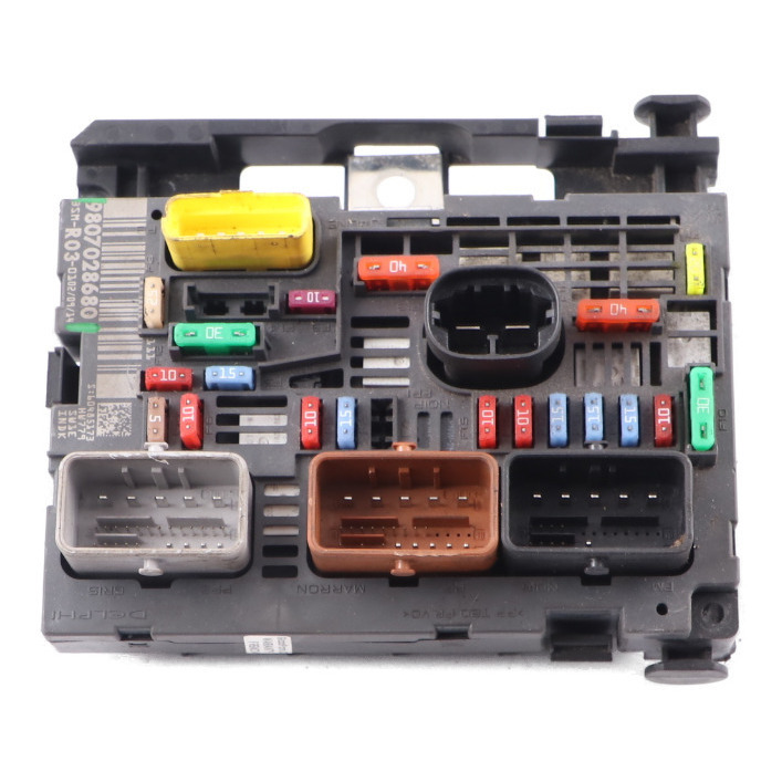 Citroen Dispatch Front Fuse Box BSM Control Unit Module 9807028680