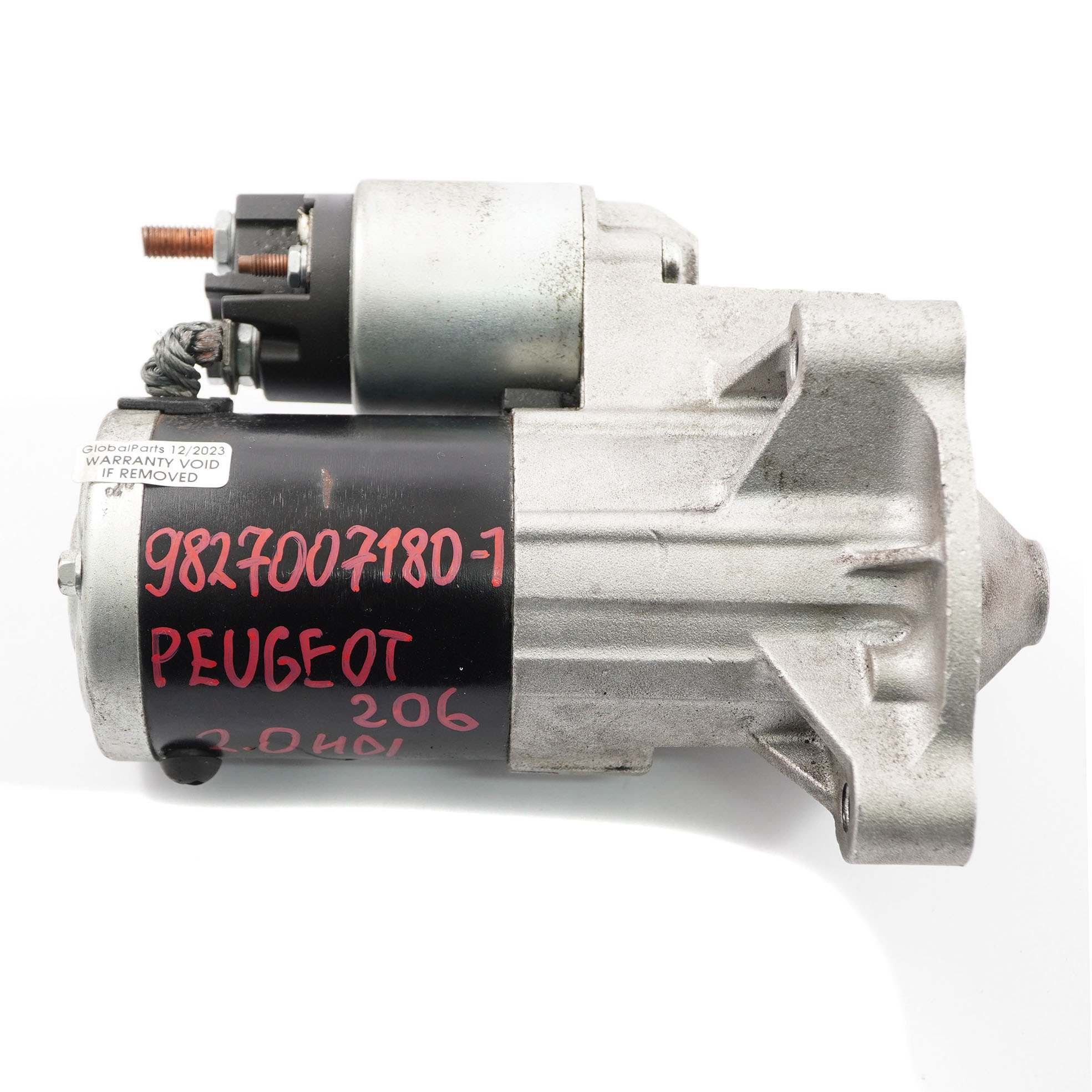 Peugeot 206 2.0 HDI Diesel Engine Starter Motor 9827007180