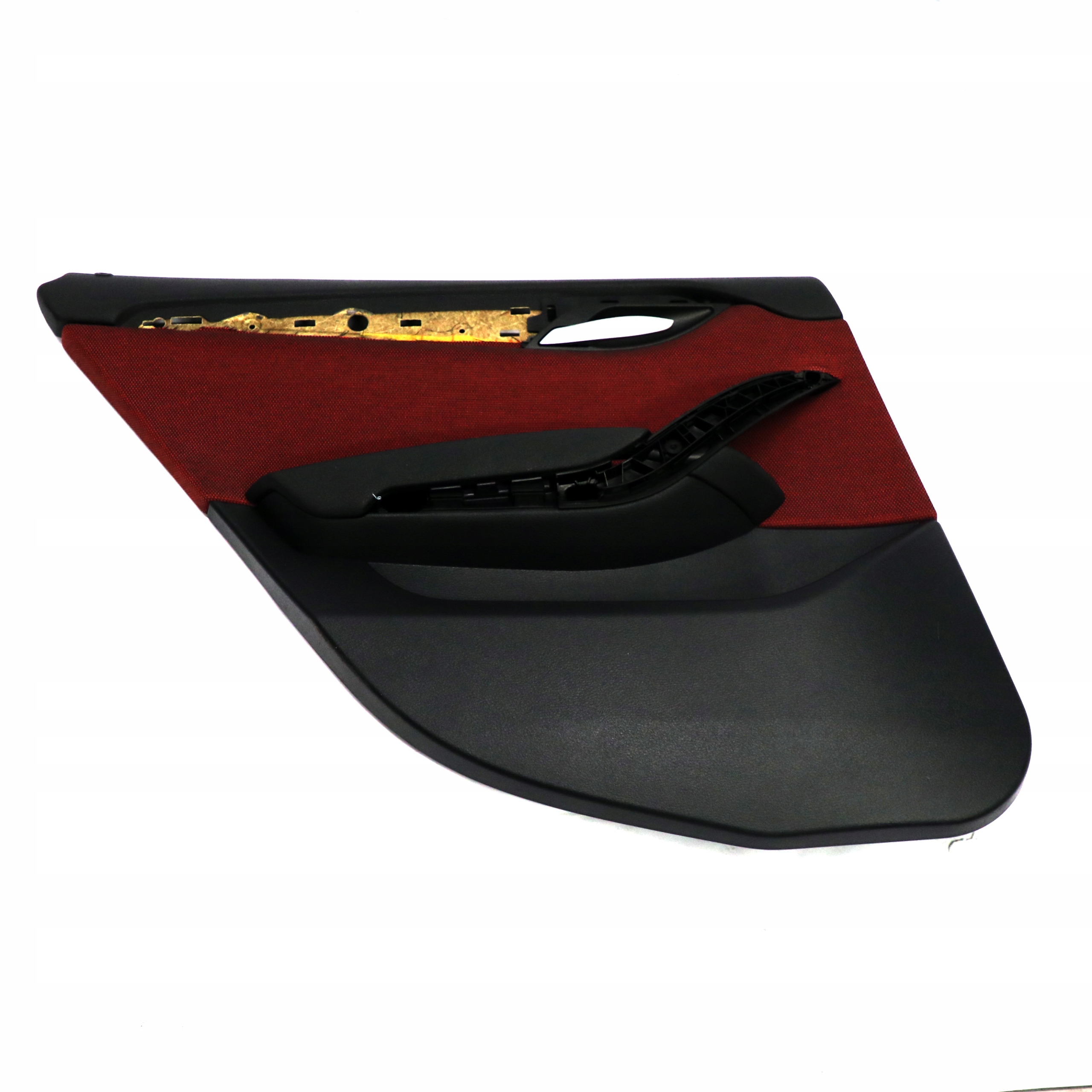 BMW X1 E84 Rear Left N/S Door Card Lining Trim Fabric Cloth Vermilion Red