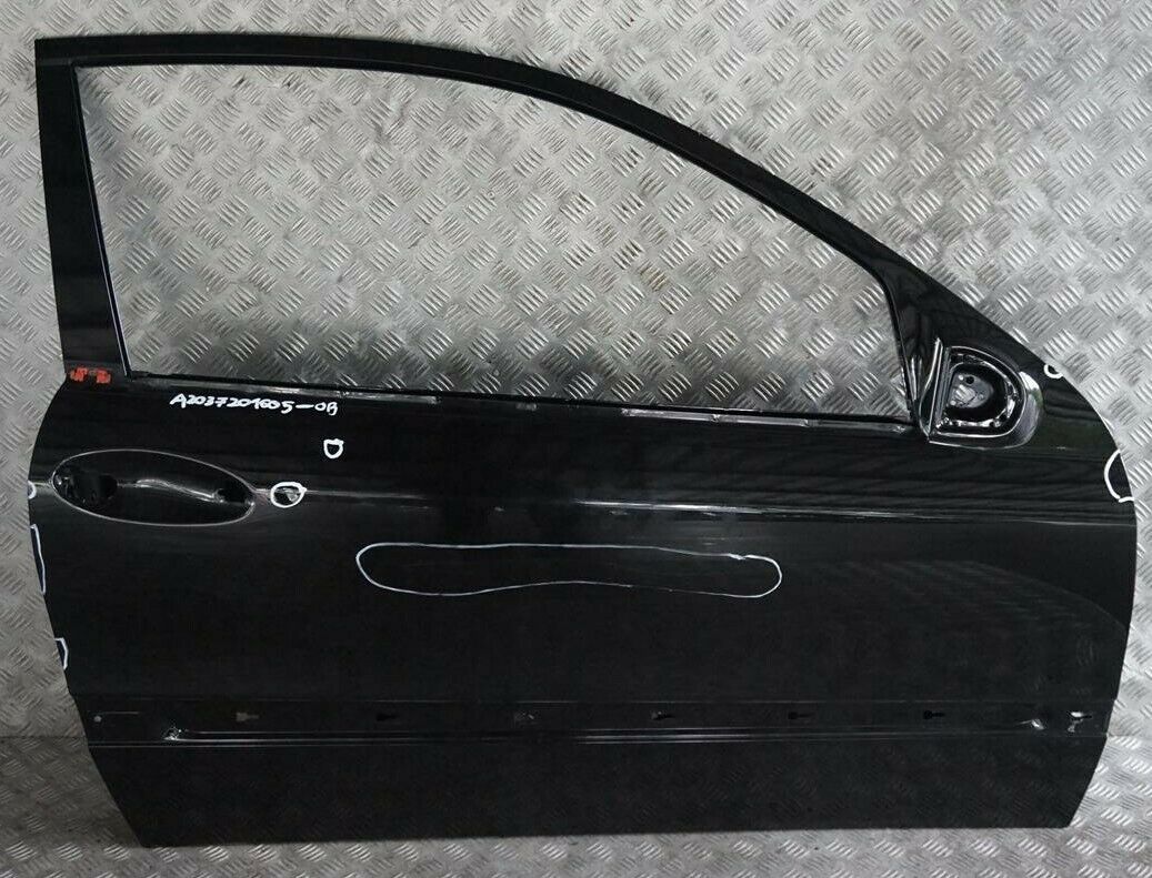 Mercedes Benz CLC CL203 Door Front Right O/S Obsidian Black Metallic - 197U