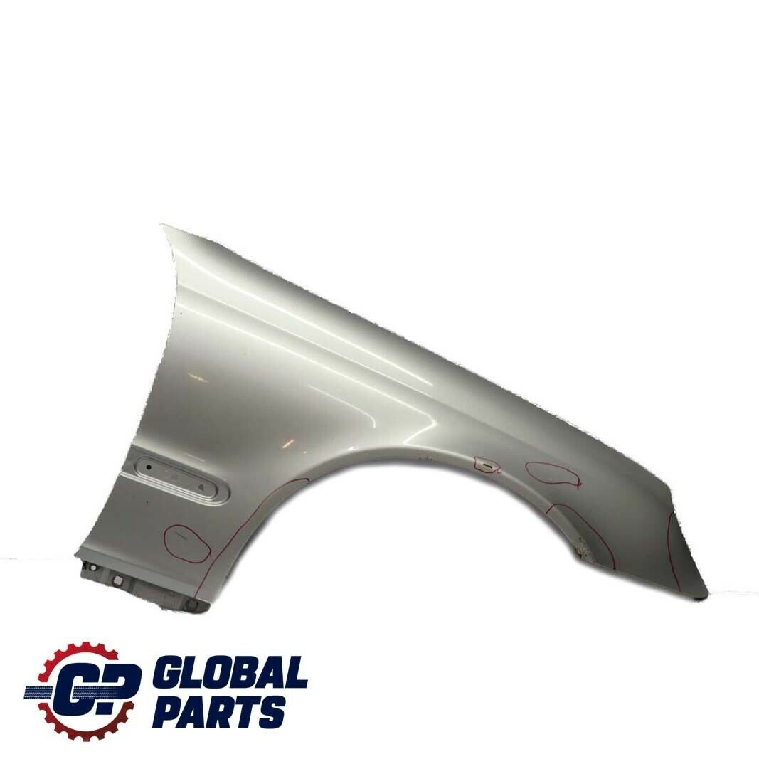 Mercedes-Benz C W203 Front Right O/S Side Panel Wing Fender Brilliant Silver